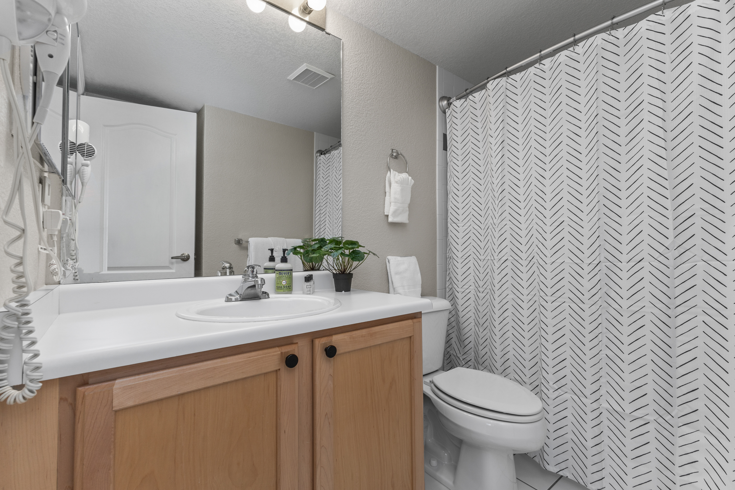 Bathroom 2 | Vanity Mirror, Toilet and BathTub