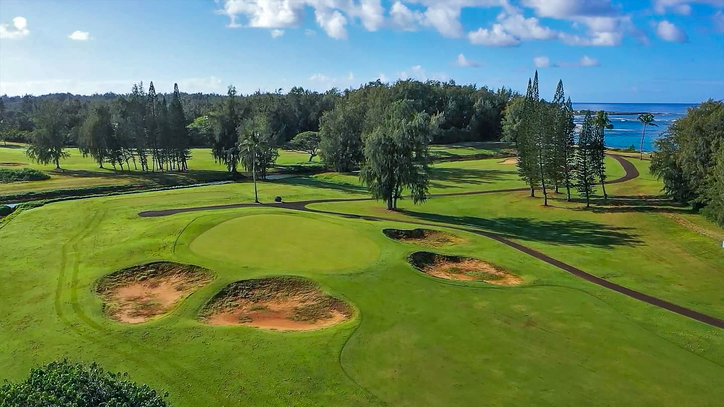Golf at the Turtle Bay Resort