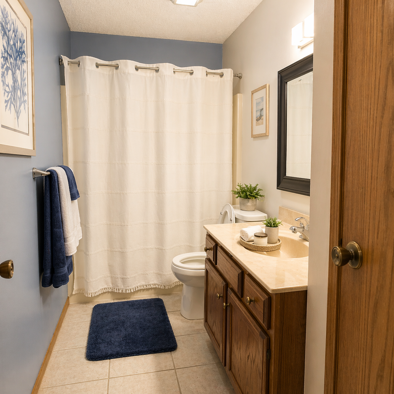 The Calm Retreat: Main Bath