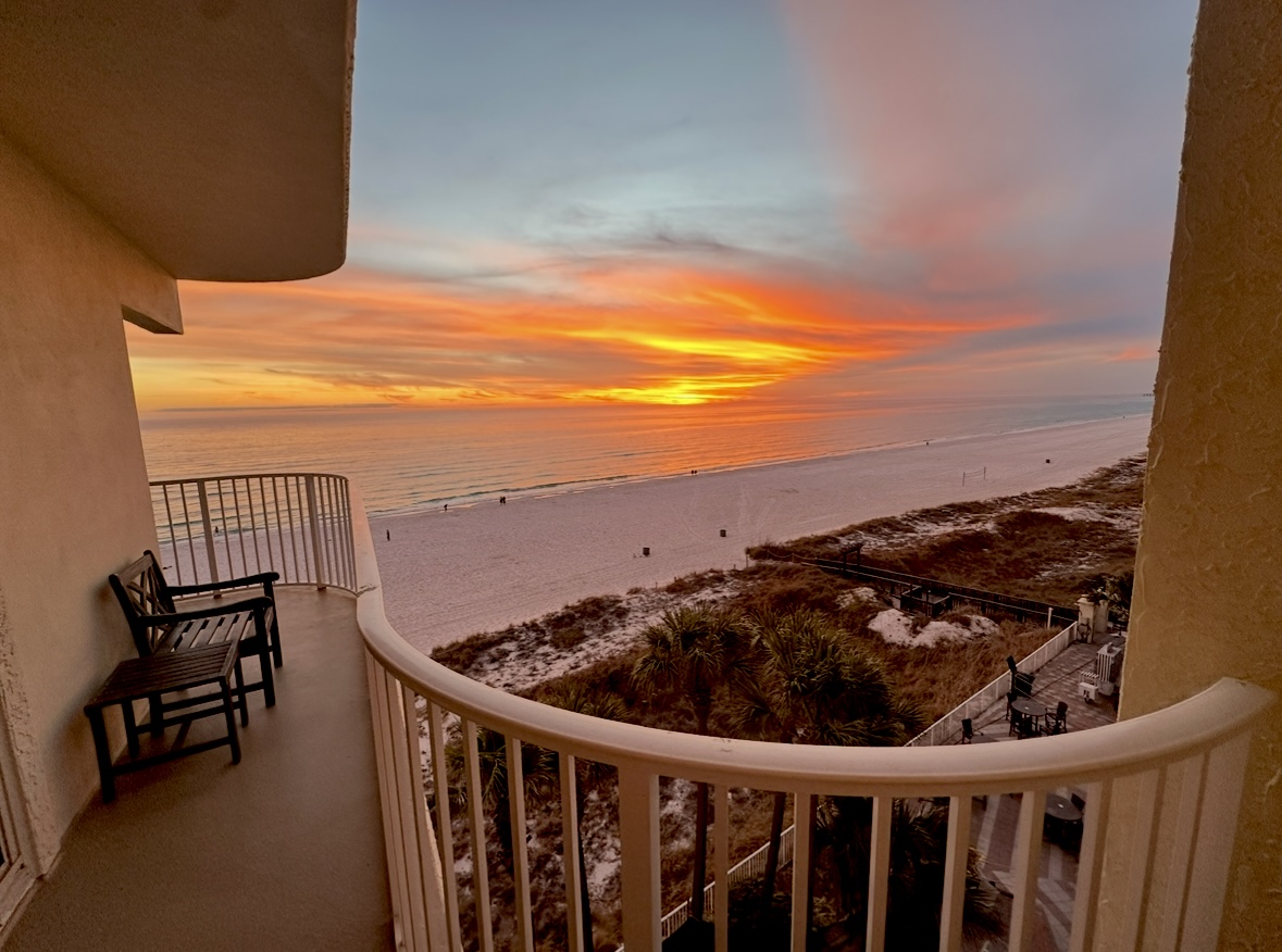 🌇 Sunset Views from Your Private Wrap Balcony