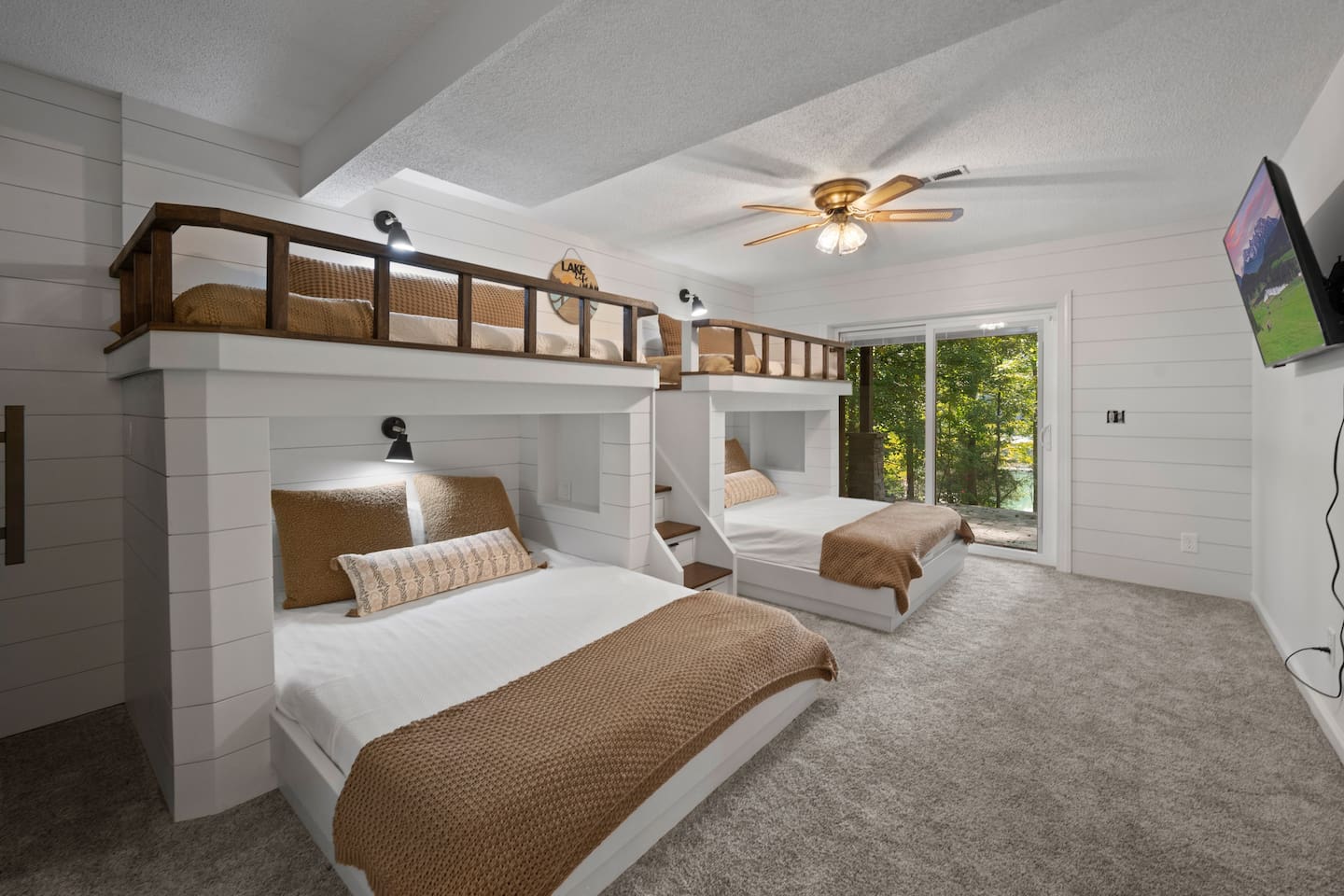 Twin over Queen Bunkroom
