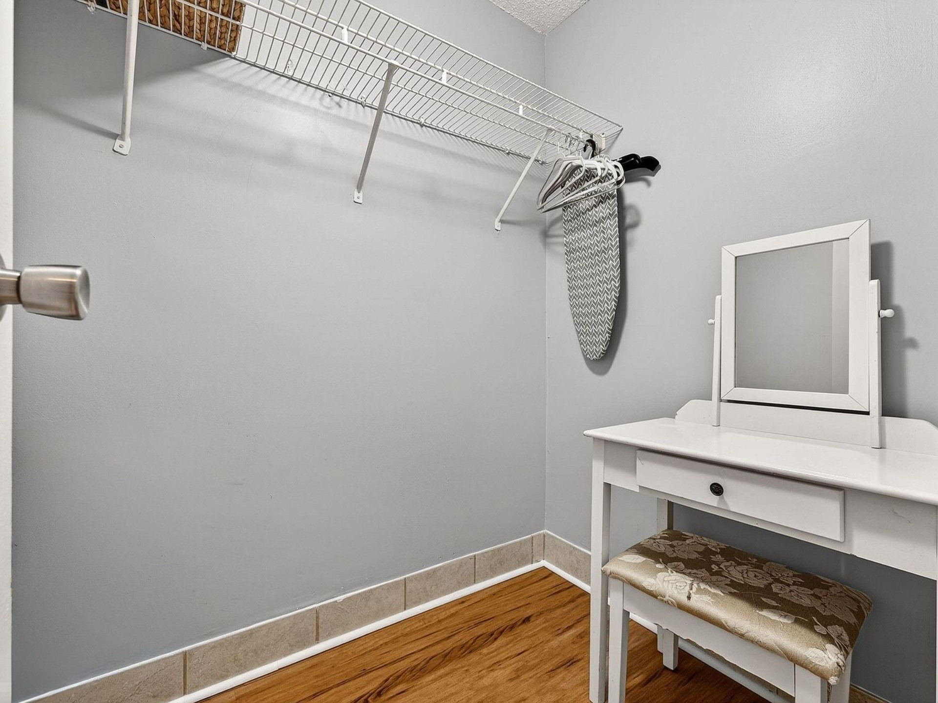 Huge walk-in closet