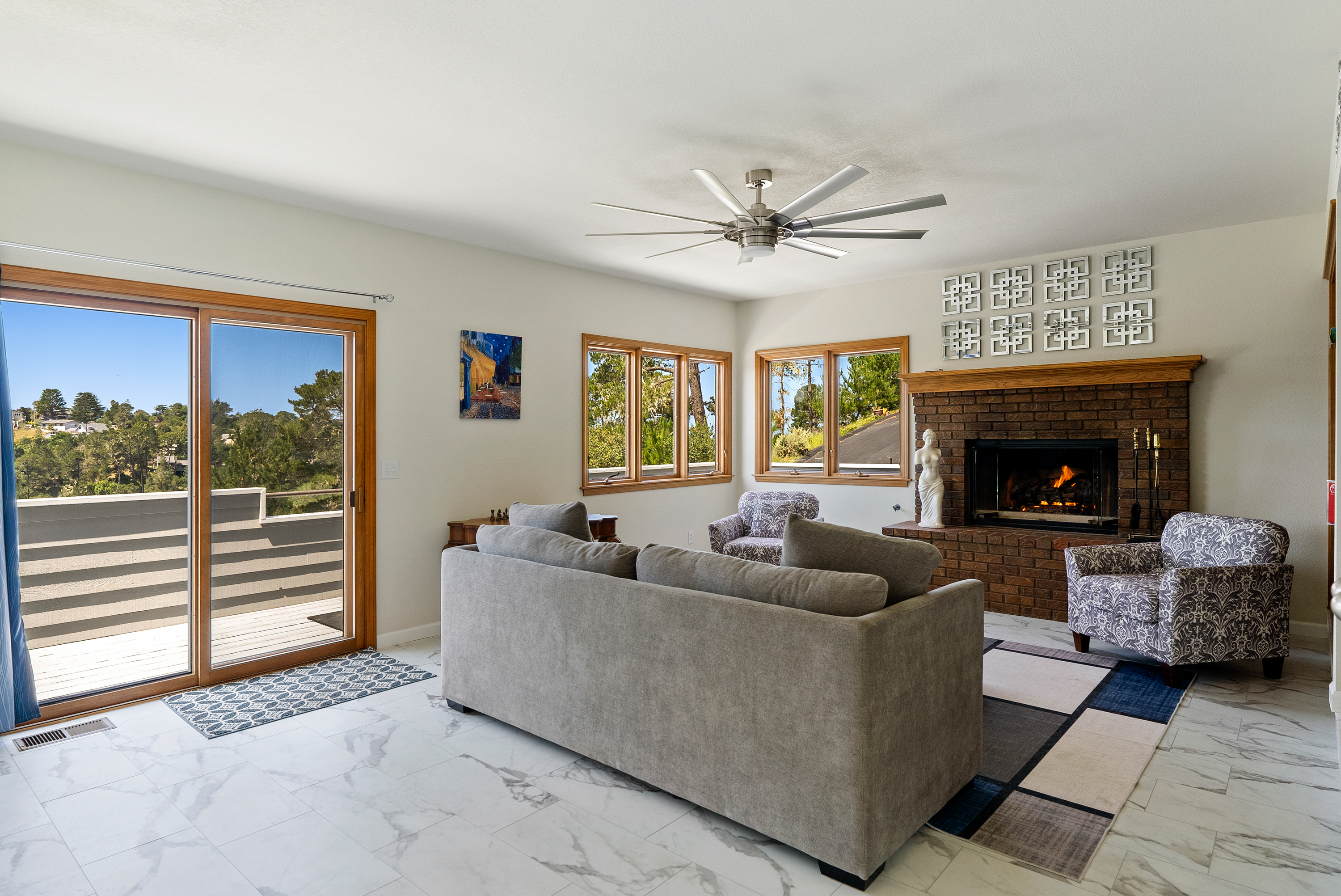 Settle in and enjoy warm, cozy moments.