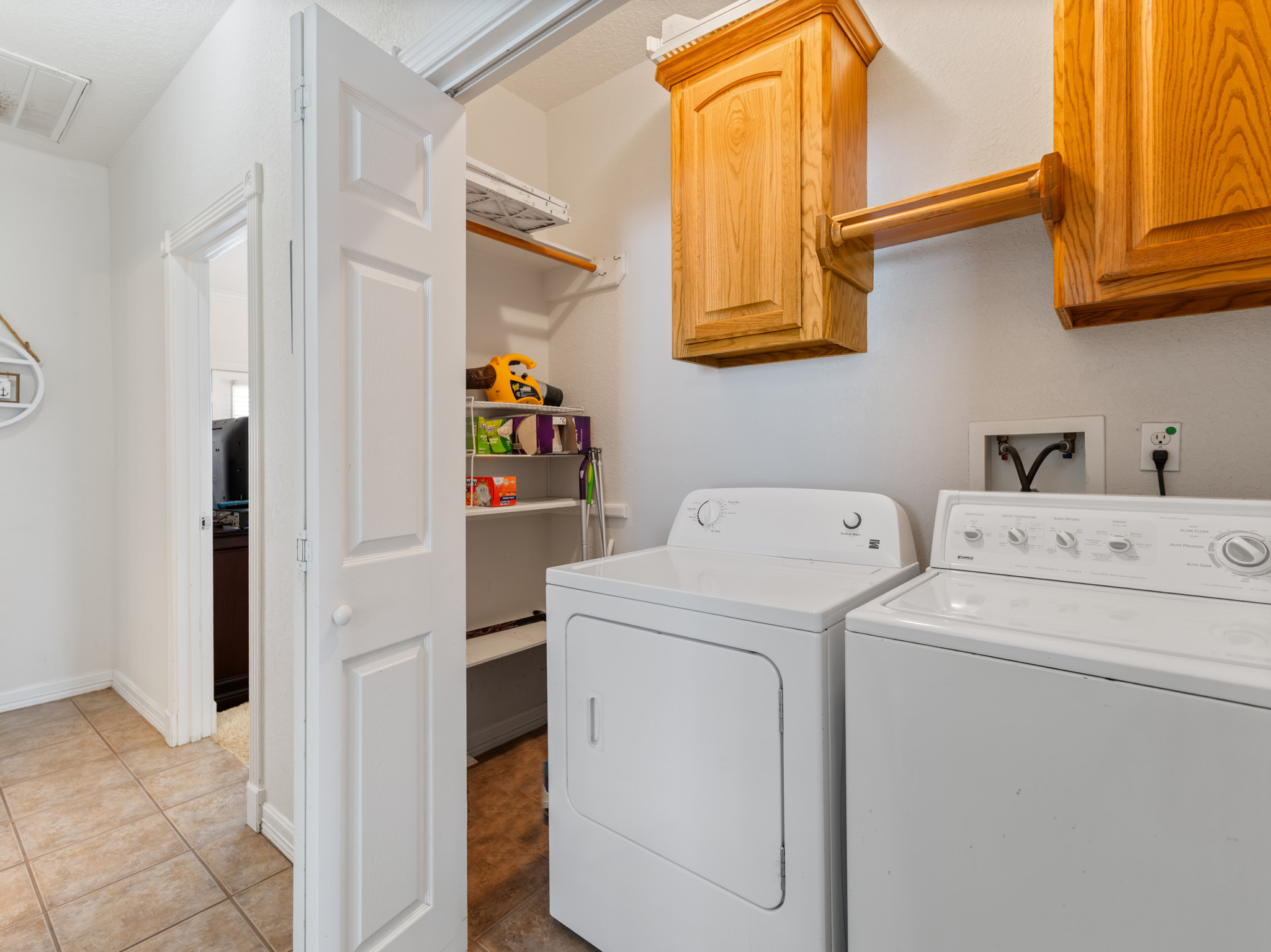 Laundry area