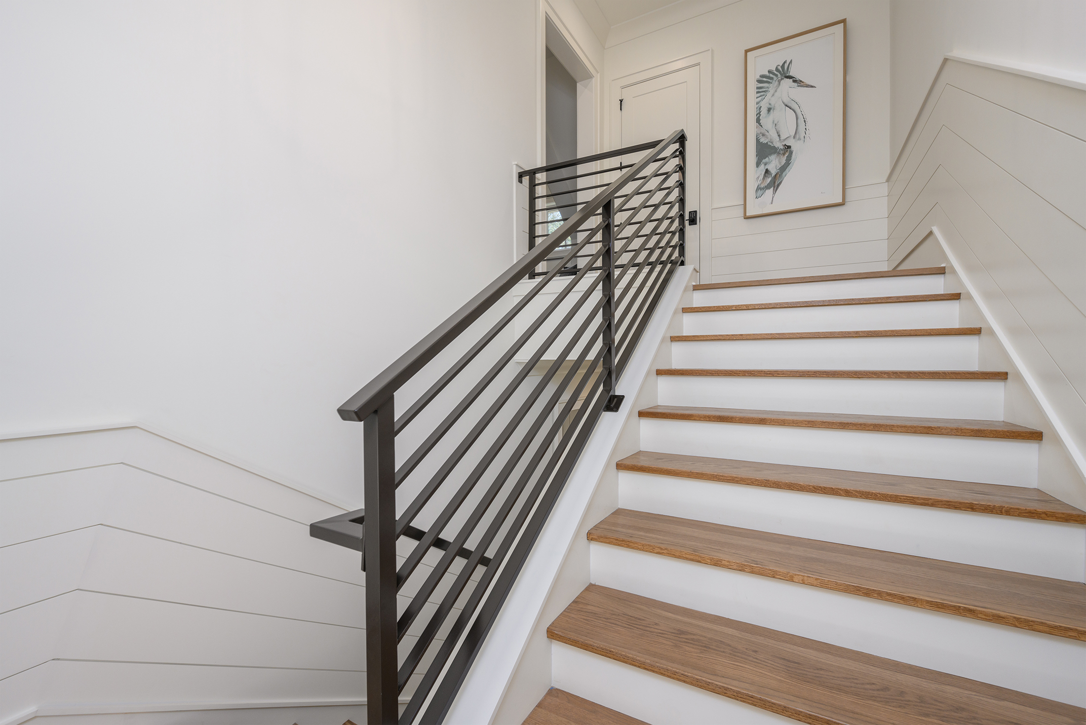 Stairs up to 2nd level