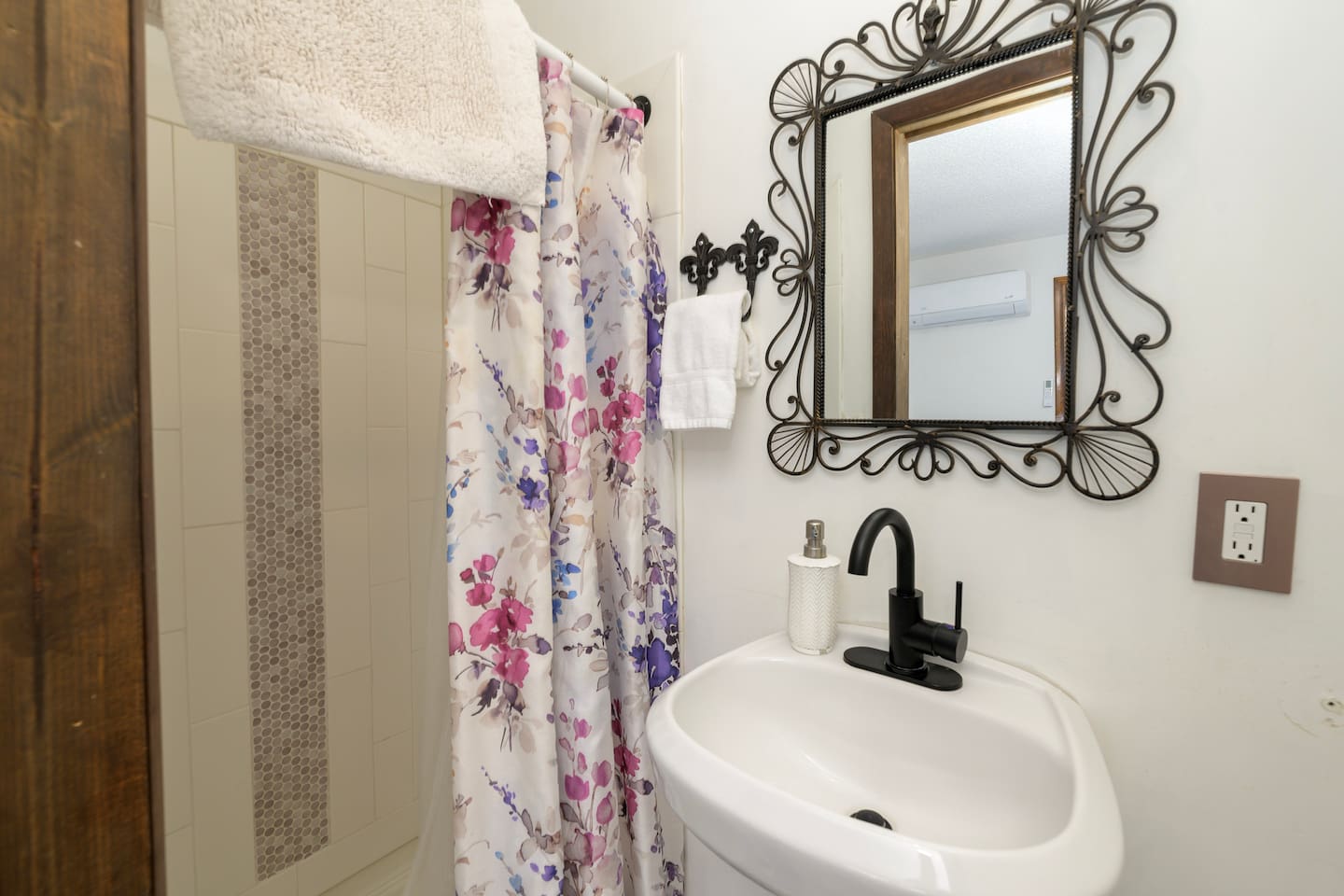 Bath attached to bedroom 1