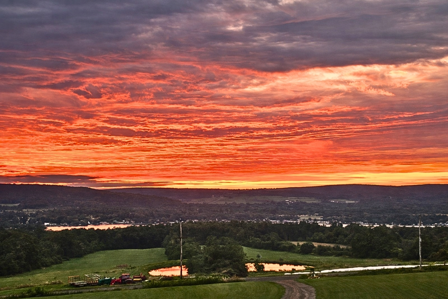Stunning views from the deck