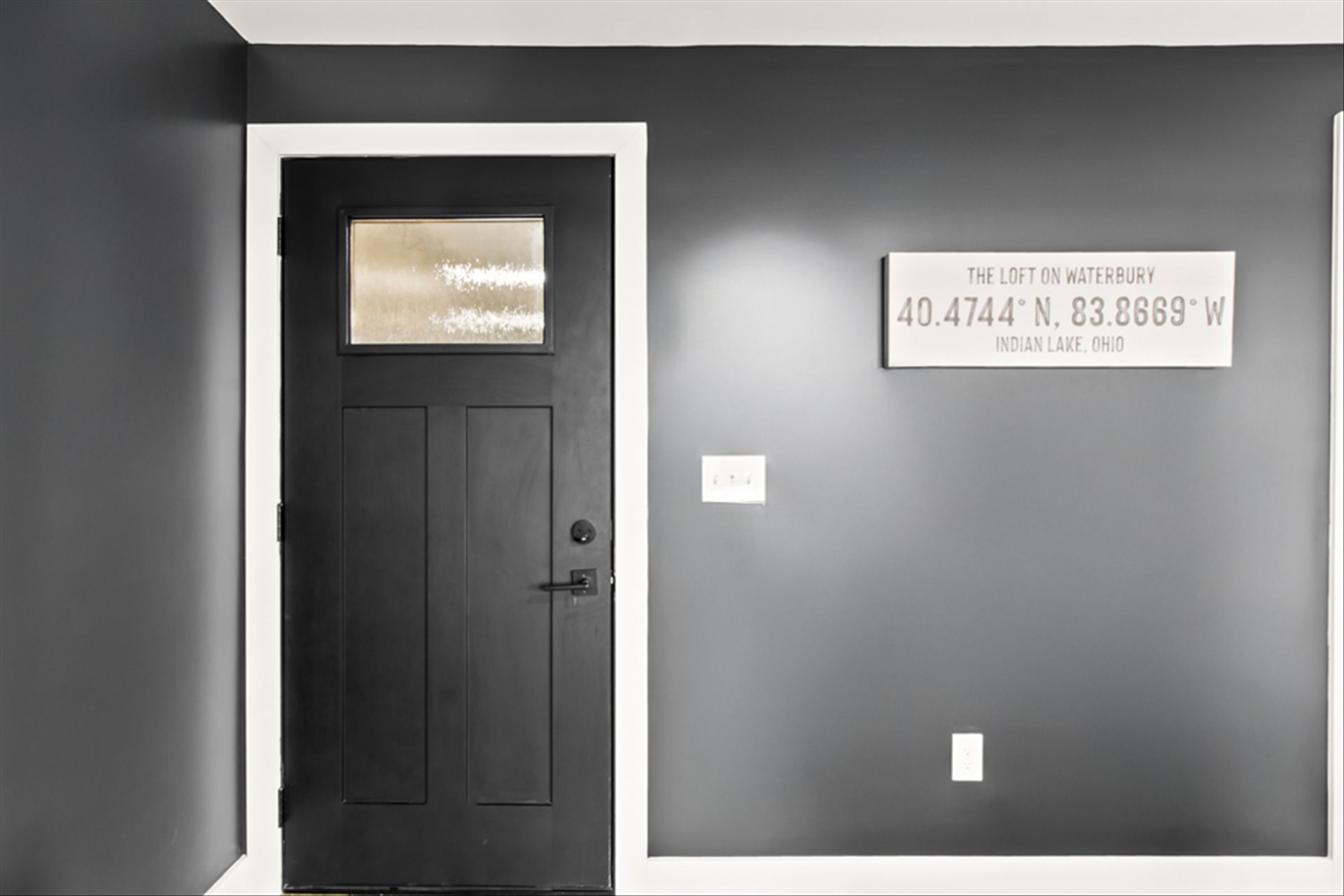 The Loft on Waterbury - Interior Entry Door