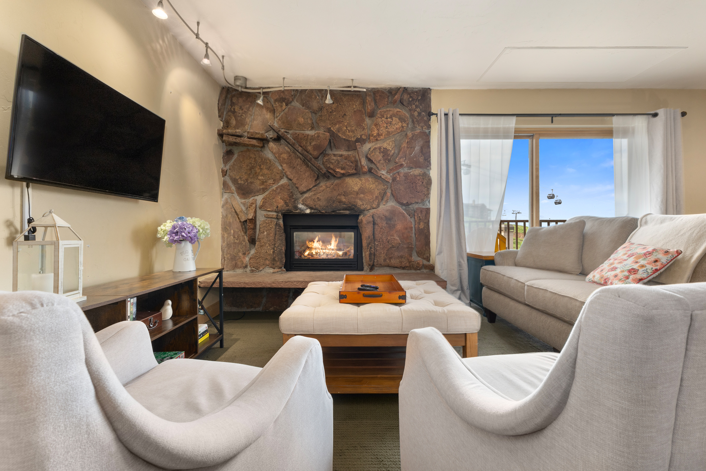 Living Room | Smart TV | Scenic View