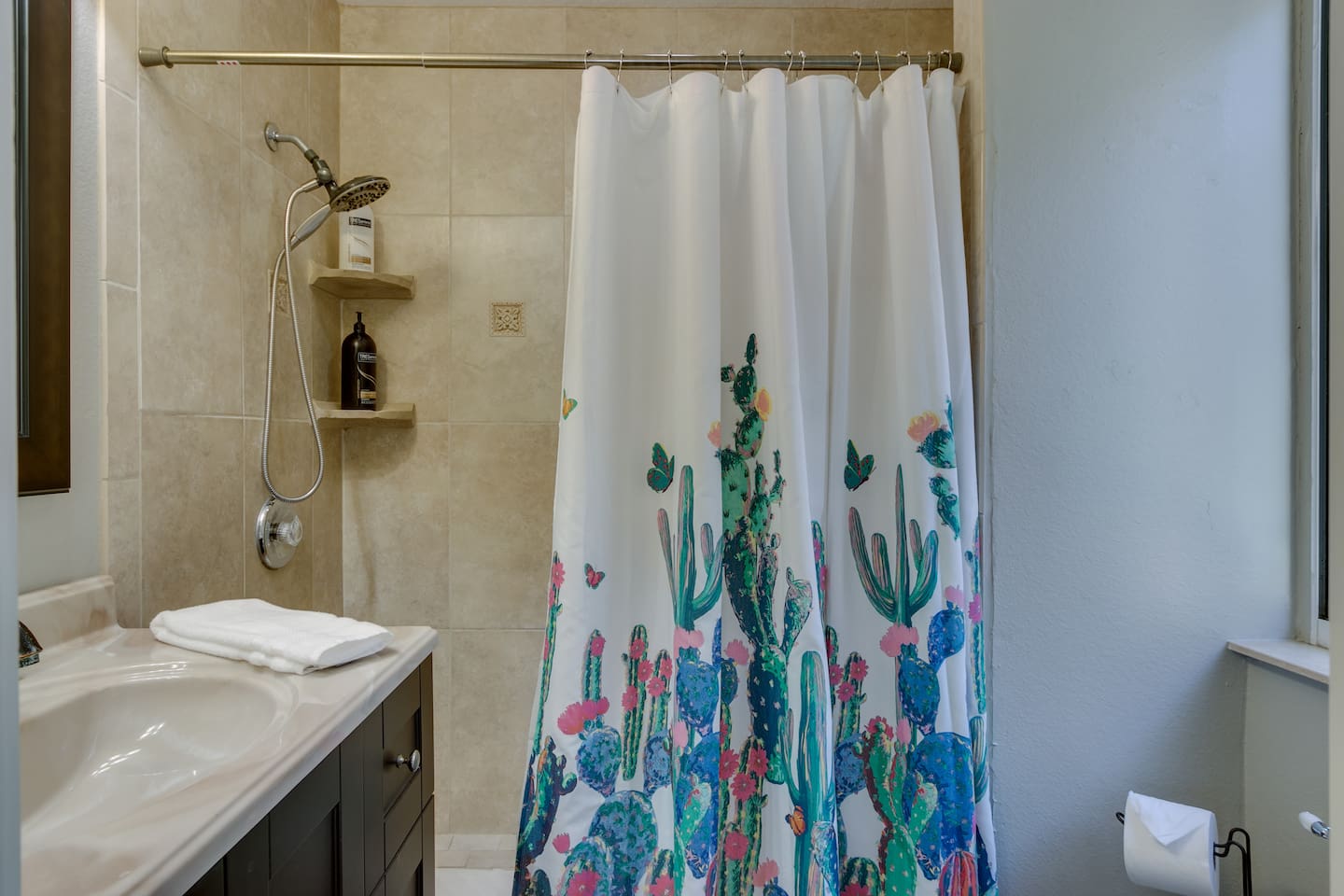 Master Bathroom with Large Walk In Shower