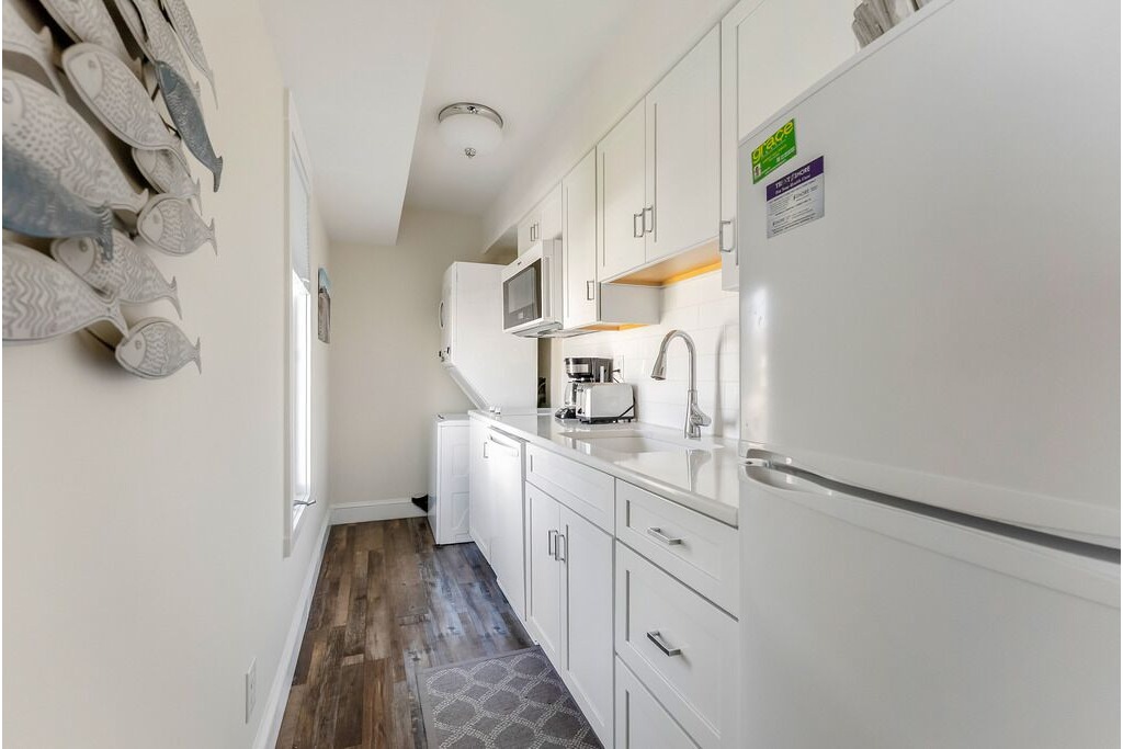 Cozy kitchen area with modern amenities