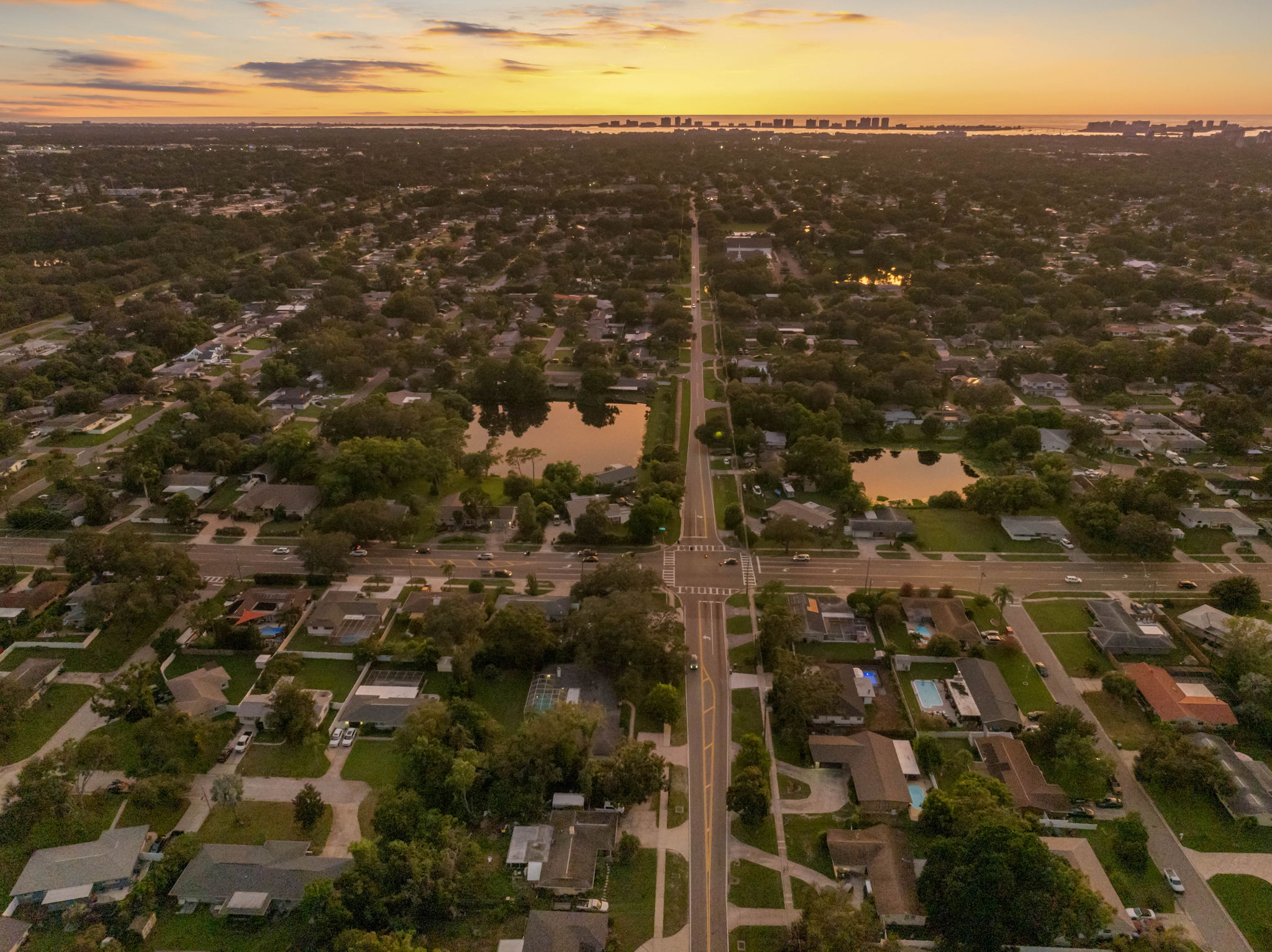 Aerial View of the Neighborhood