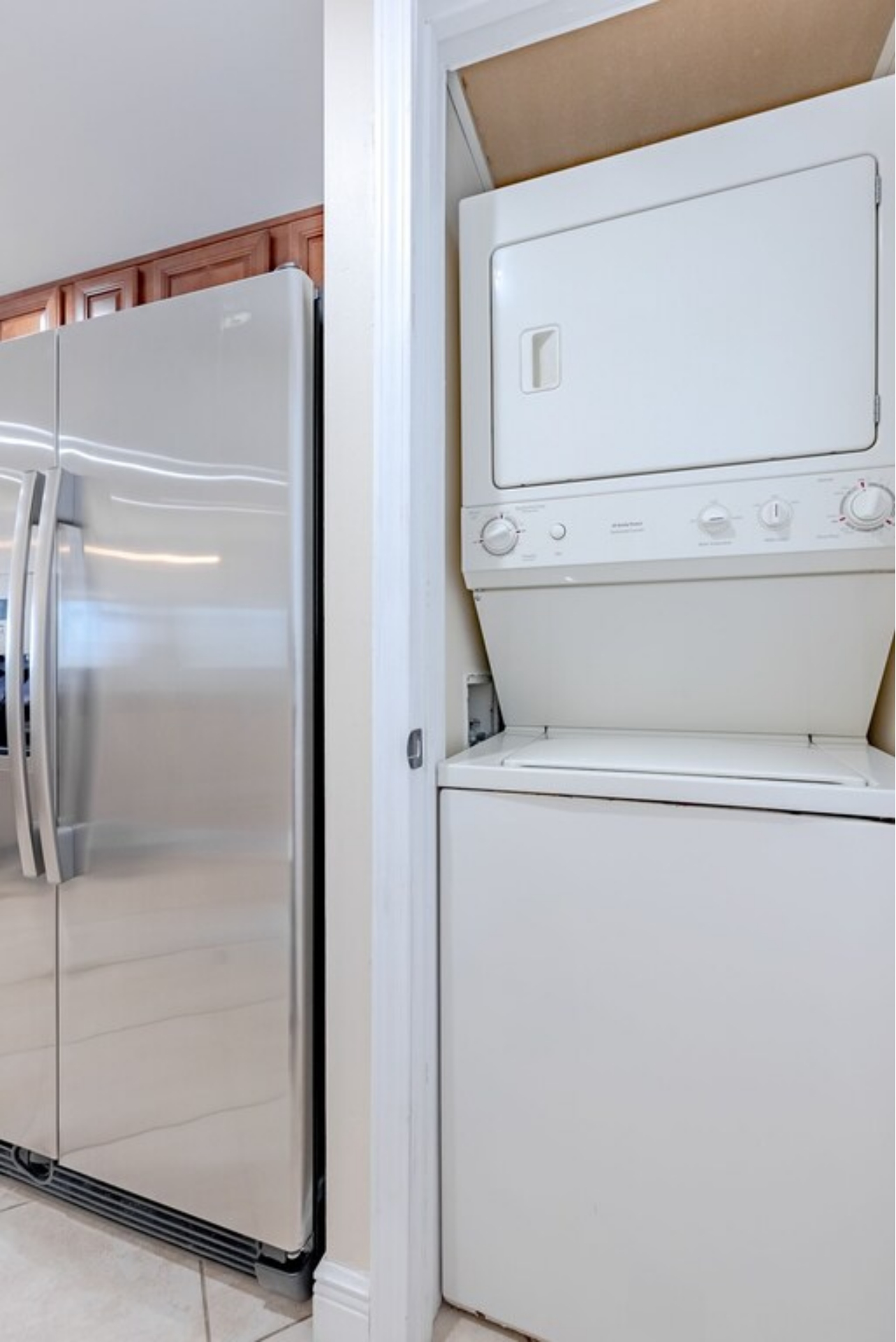 Washer & dryer in unit