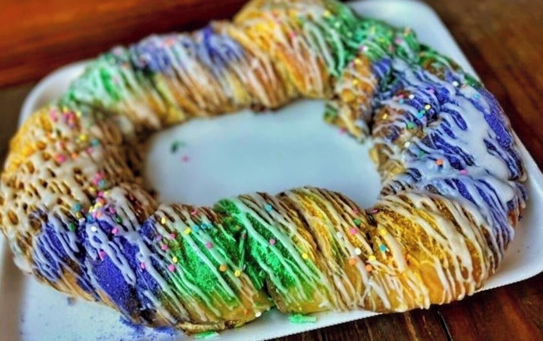 King Cake - look for the pop-up locations, too...YUM!
