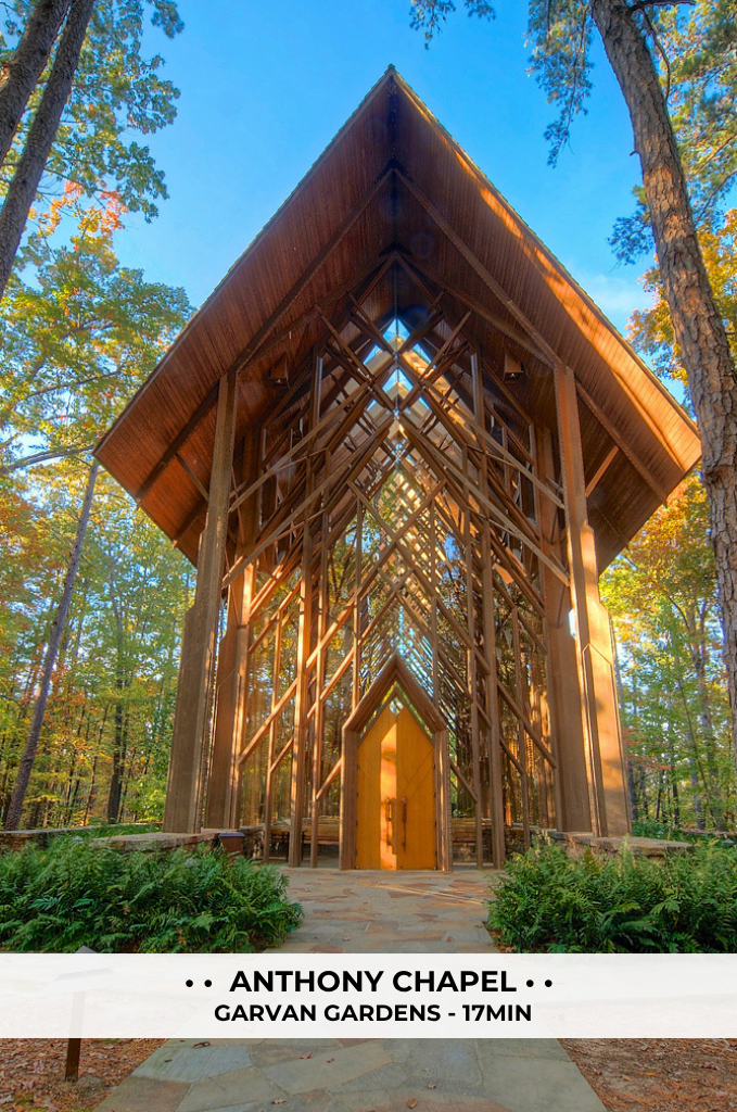 The spectacular Anthony Chapel is worth a visit.