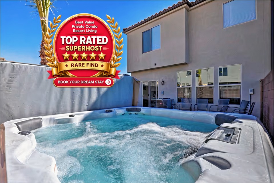 Perfect after a long day, enjoy our private hot tub.