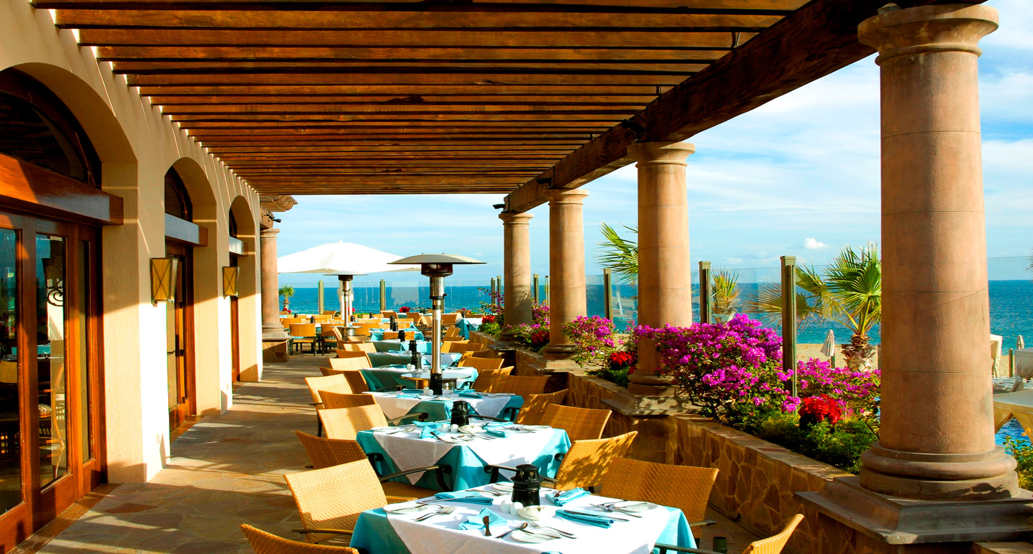 Outdoor Dining at Pueblo Bonito Sunset Beach, Vacation Travel Exclusives