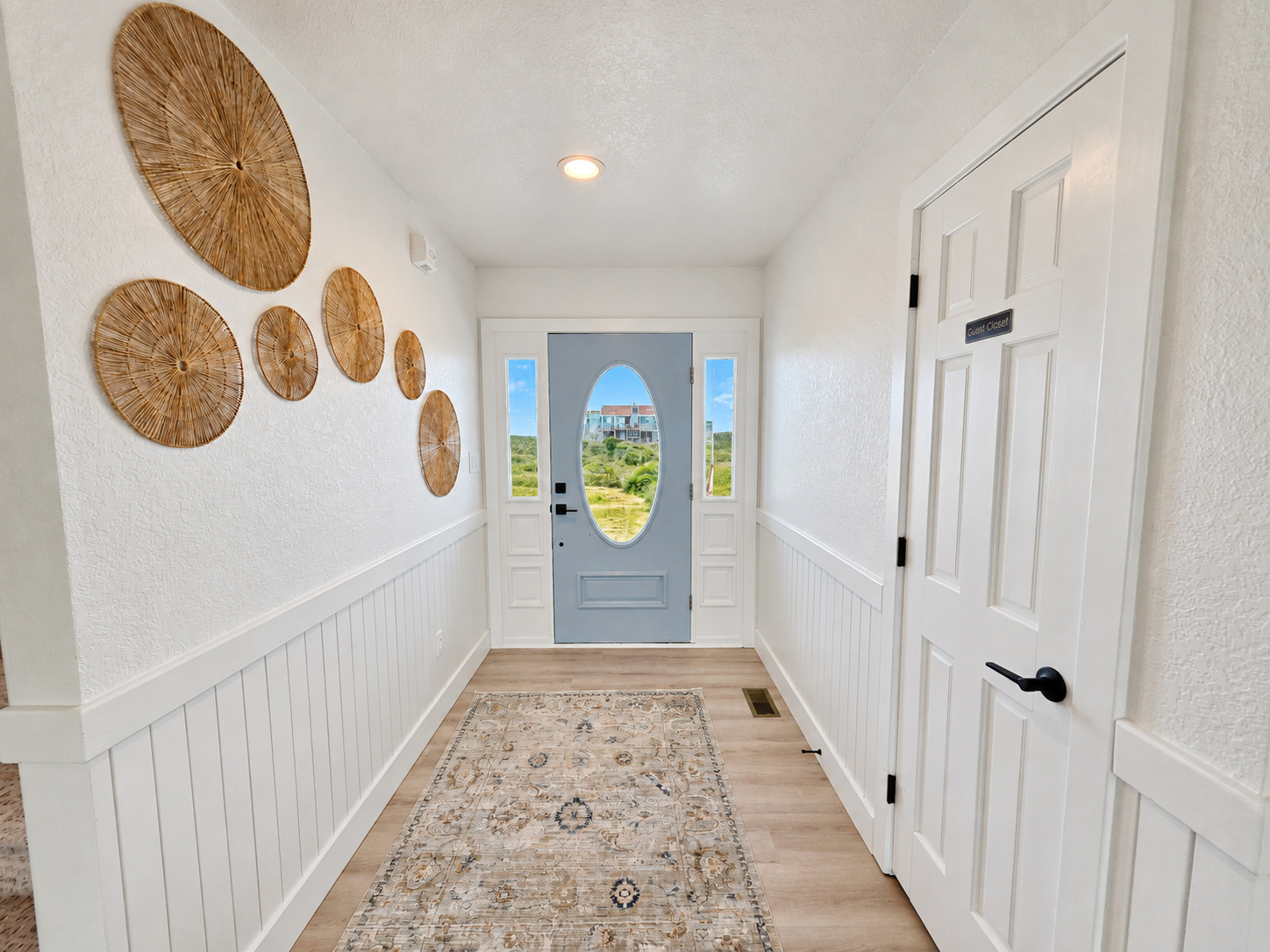 Main front door mid floor