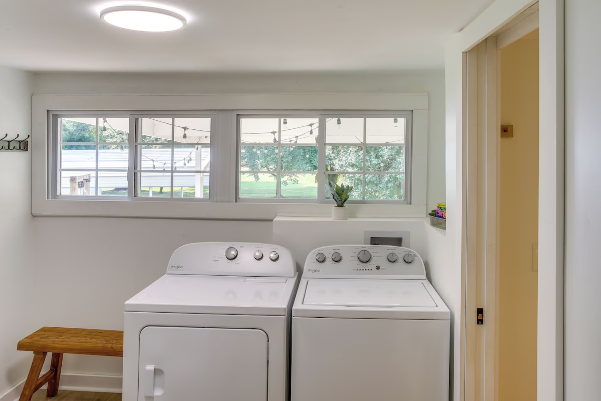Full washer and dryer