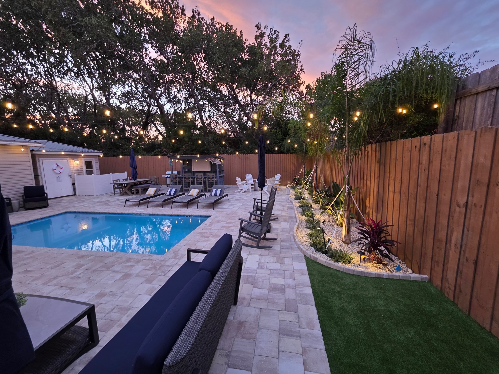 Swim, relax, and savor meals beneath Florida's colorful skies