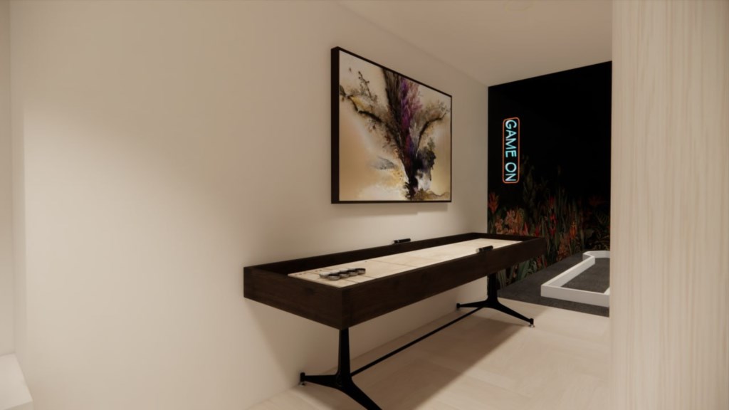 Coming March 2026 – Brand-New Game Room with Ping Pong, Darts, Putting Green, Shuffleboard, Pool Table & Lounge Area