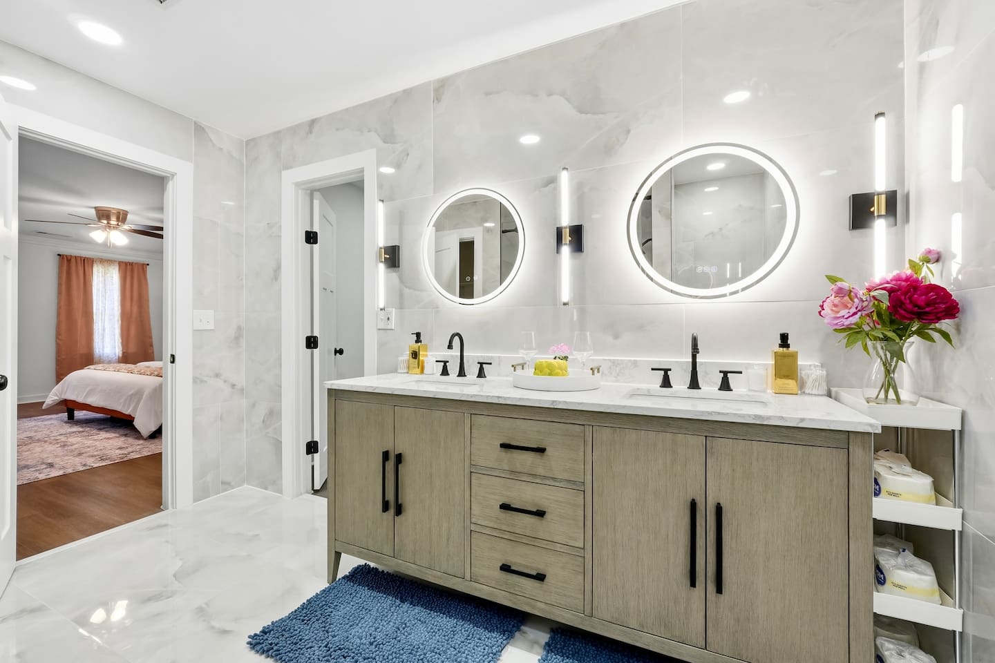 Private Luxury ensuite bathroom for Bedroom #3.