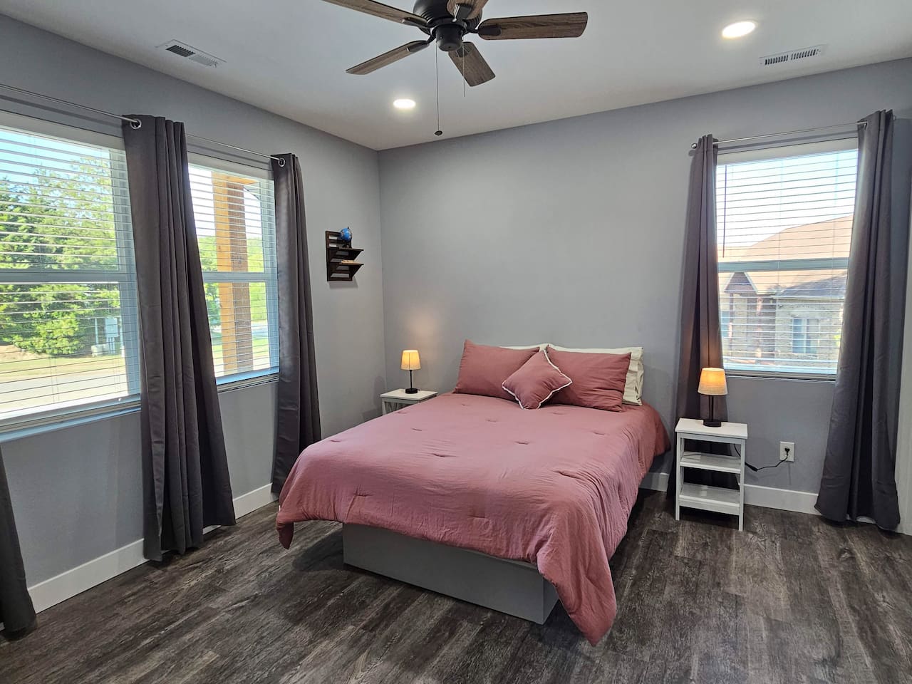 Inviting queen bedroom designed for comfort.