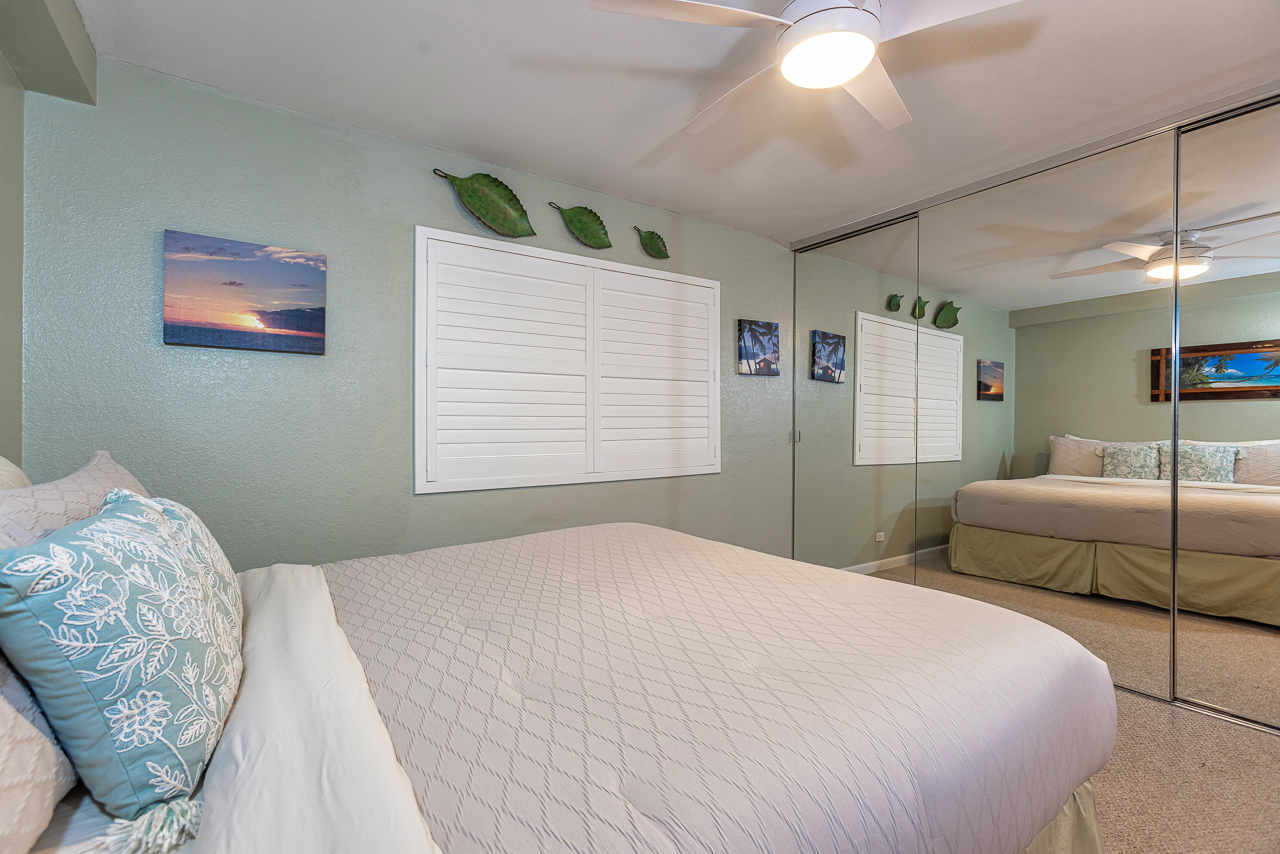 King bed for roomy relaxation