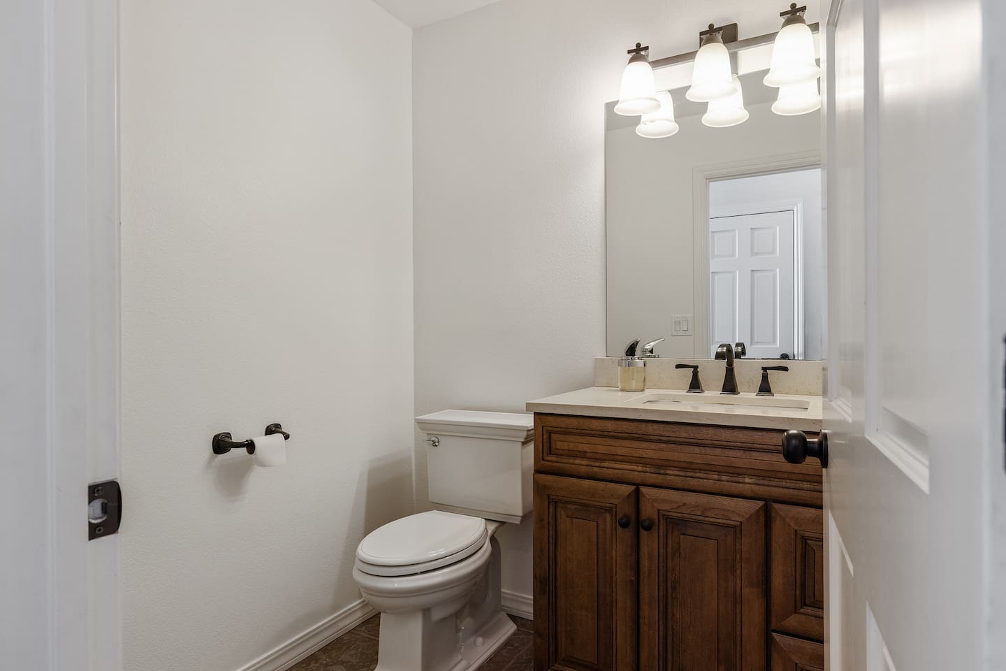 Half bathroom.
