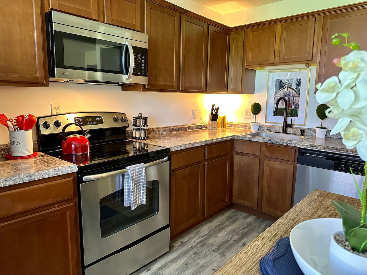 Fully equipped kitchen!