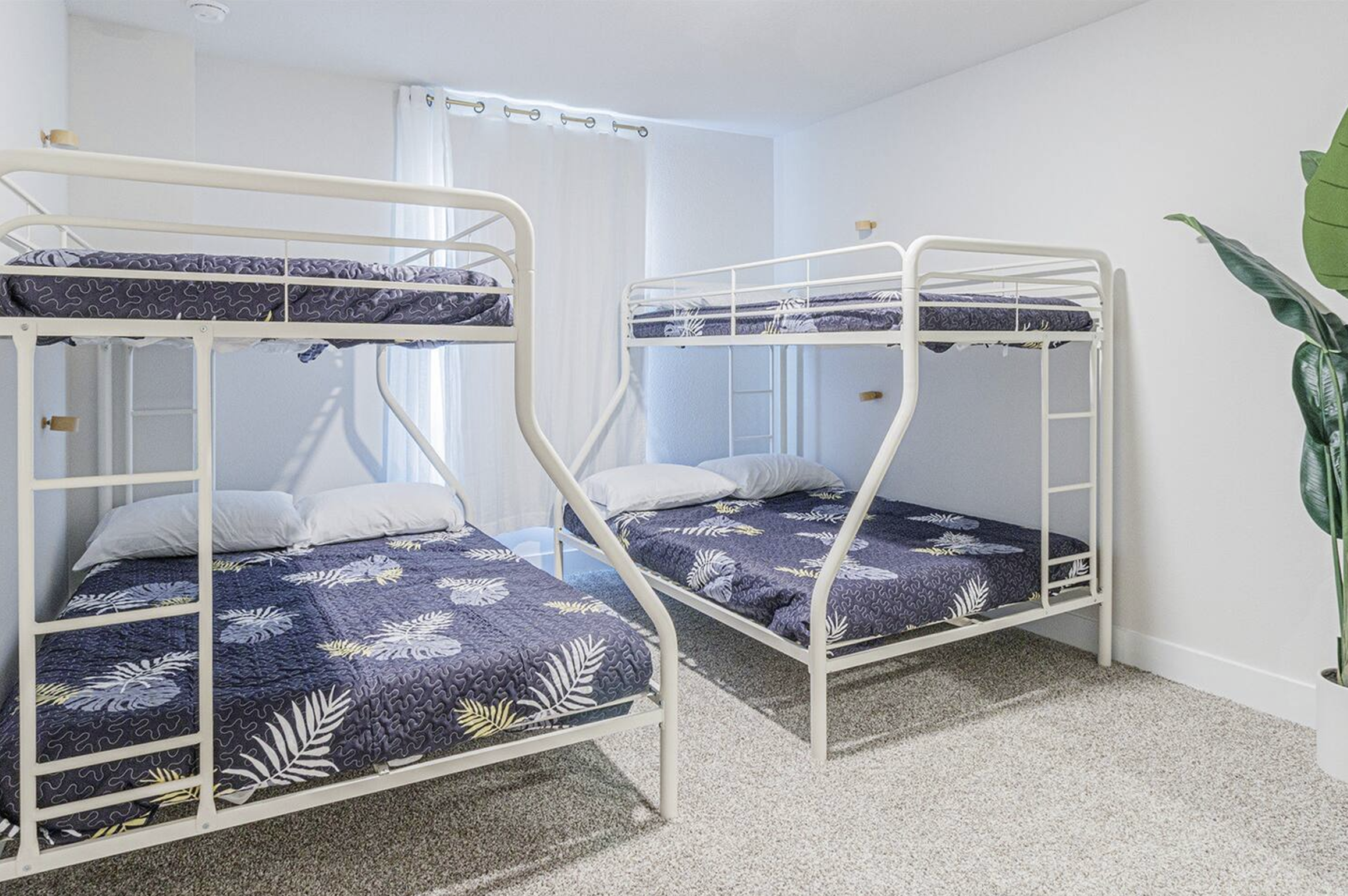 Fourth bedroom, with 2 sets of bunk beds