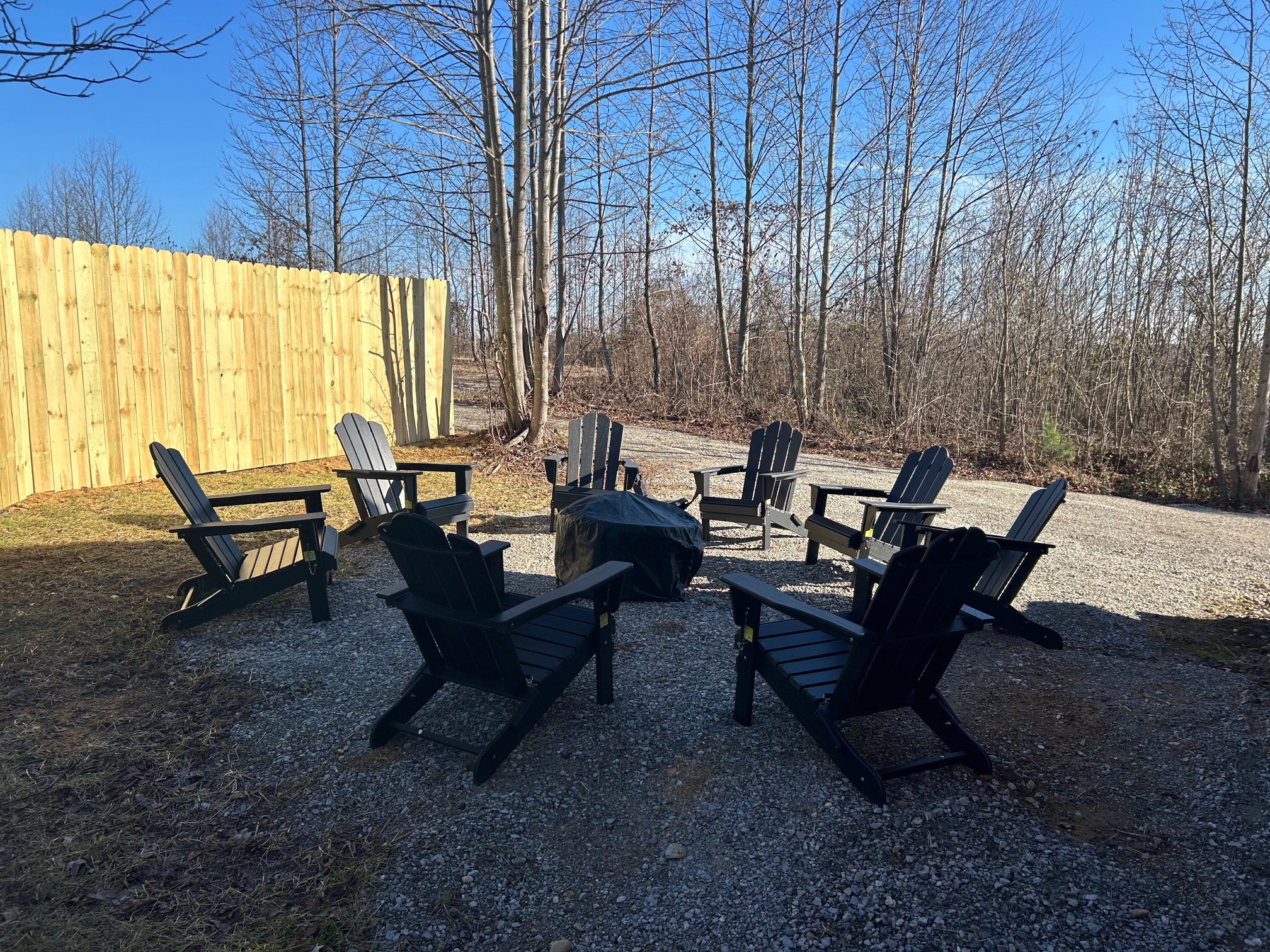 Large Fire-pit Area for S'Mores and Memory Making!