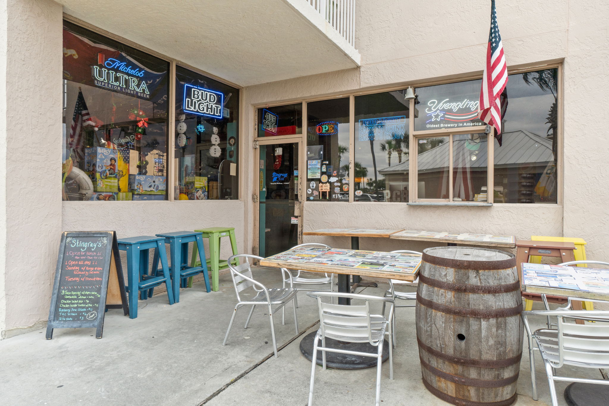 Stingray's Onsite Restaurant. A Favorite of Guests