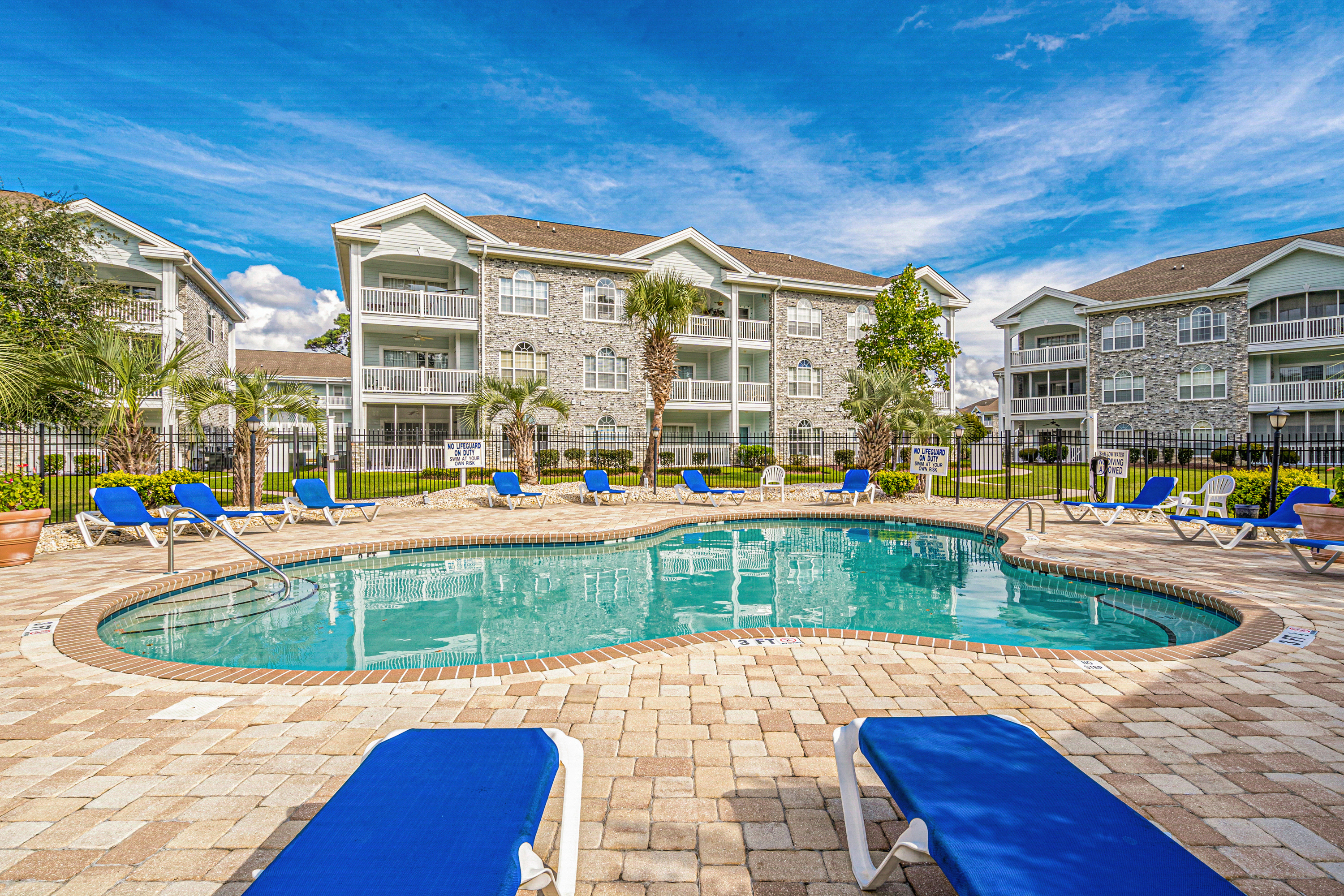 Pool Access to this relaxing pool area just steps away from the property