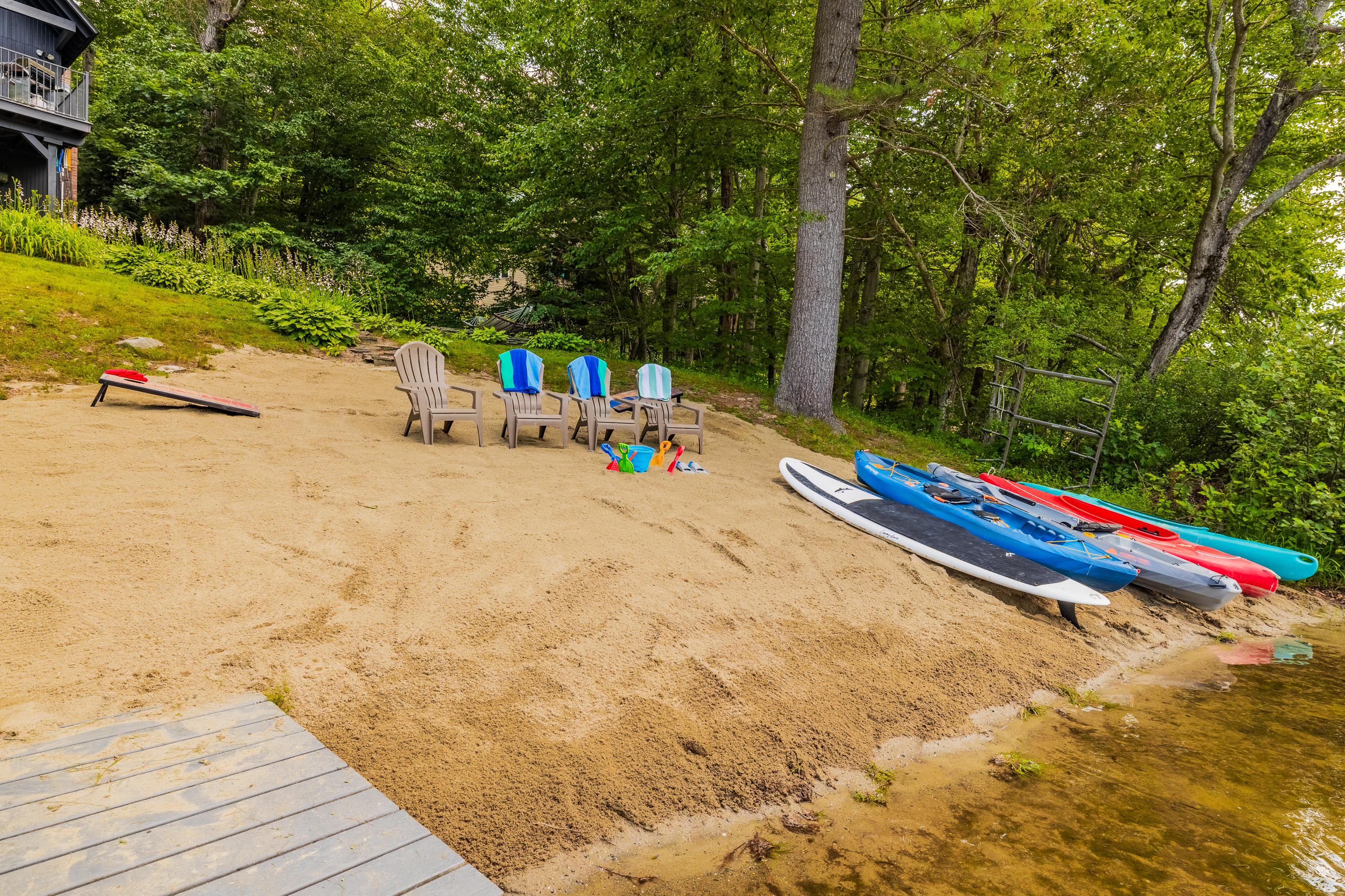 Beach from the Dock