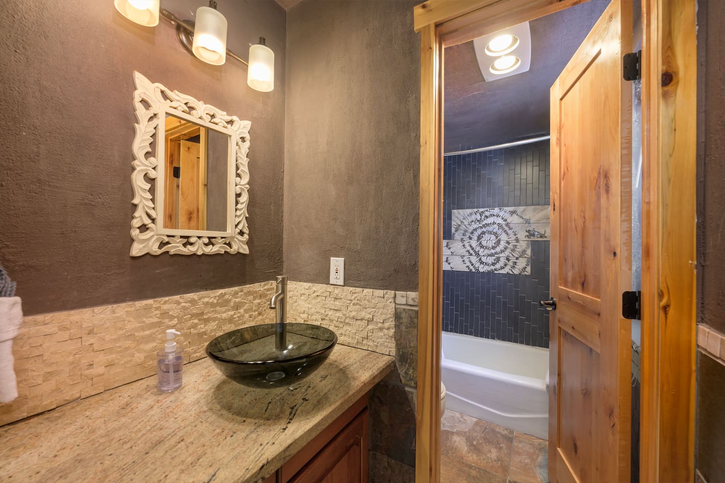 Bath attached to bedroom 3