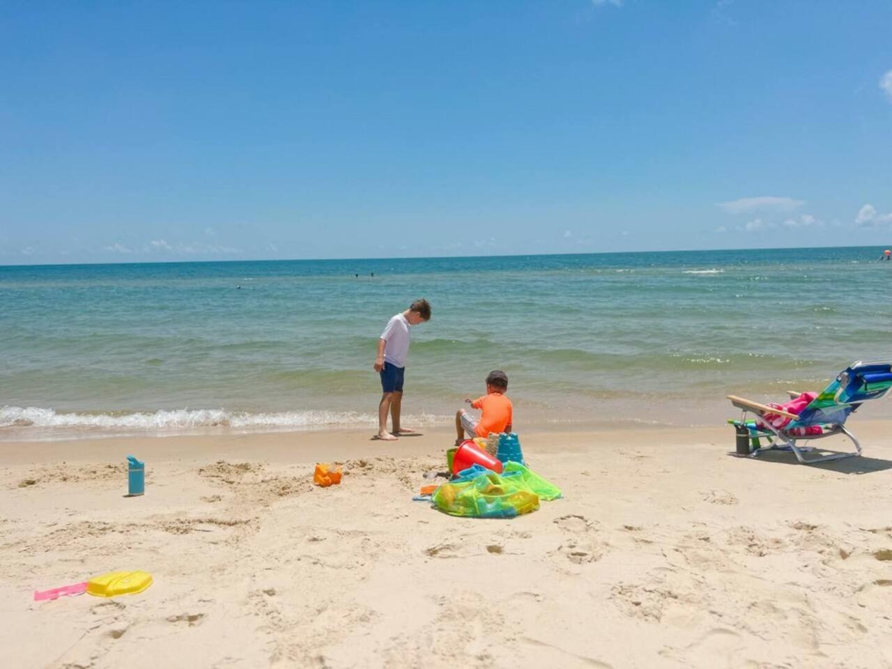 Spend sun-filled days at the beach relaxing on the sand or building sandcastles, with beach toys, a wagon, chairs, and towels thoughtfully provided for your convenience.
