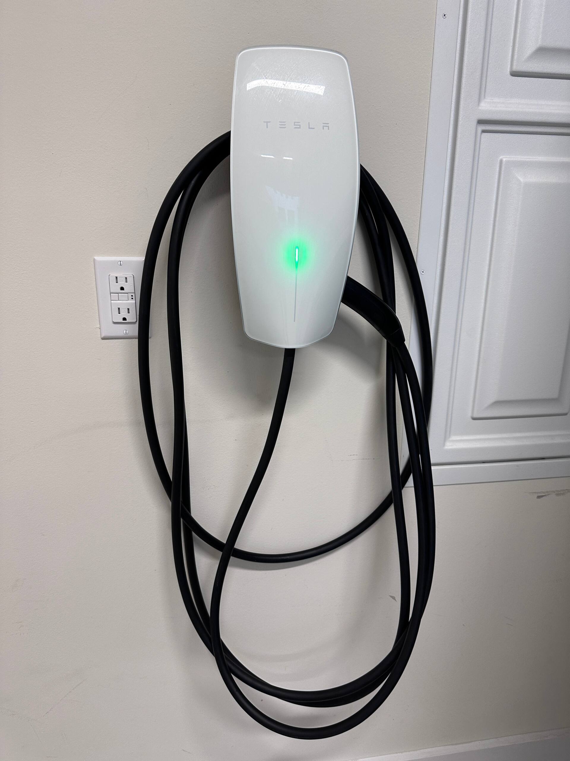 Tesla EV Charger - Garage