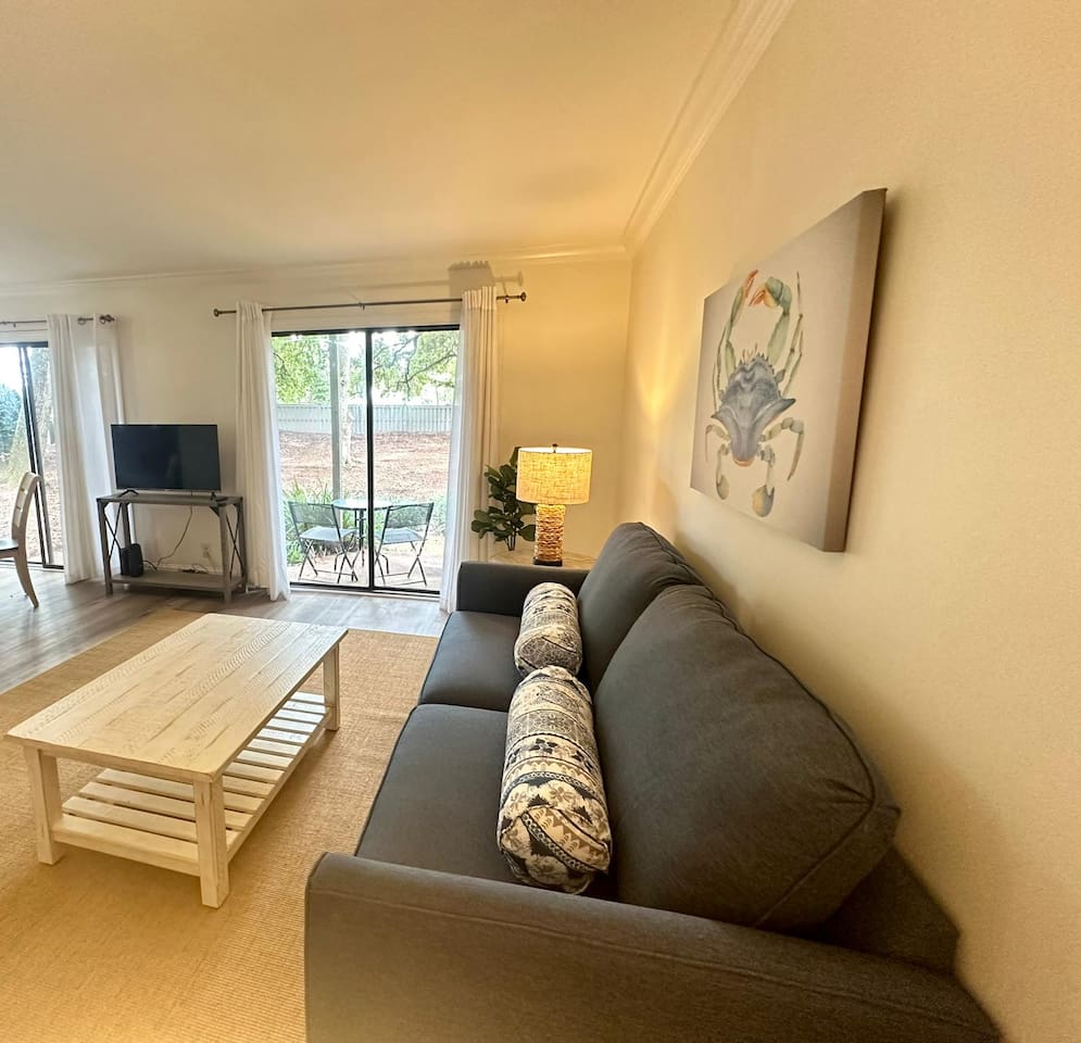 Living room with Smart TV