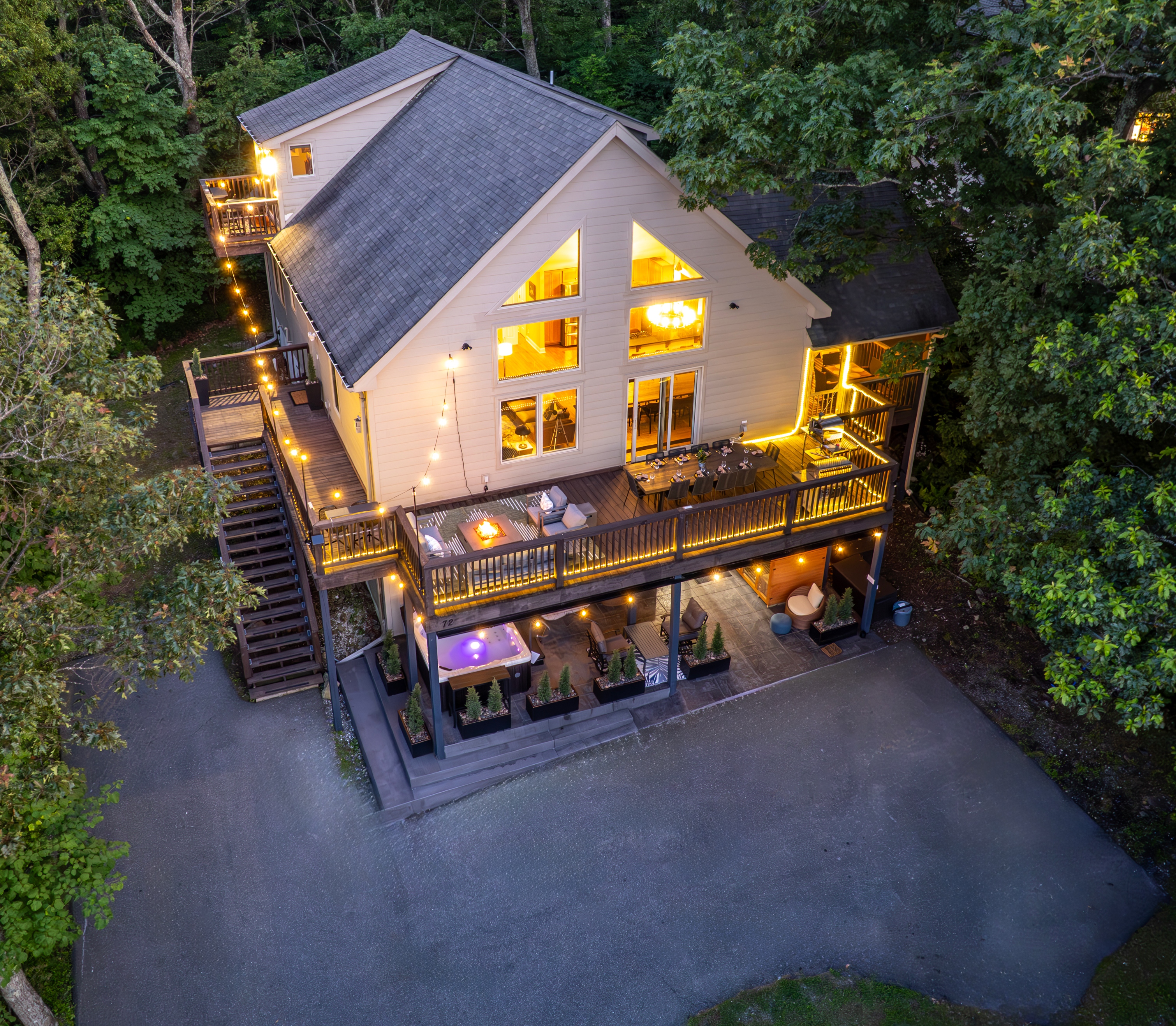 Accessibility Feature - Disabled Parking Spot and Step-free access to lower level (3 story property) 