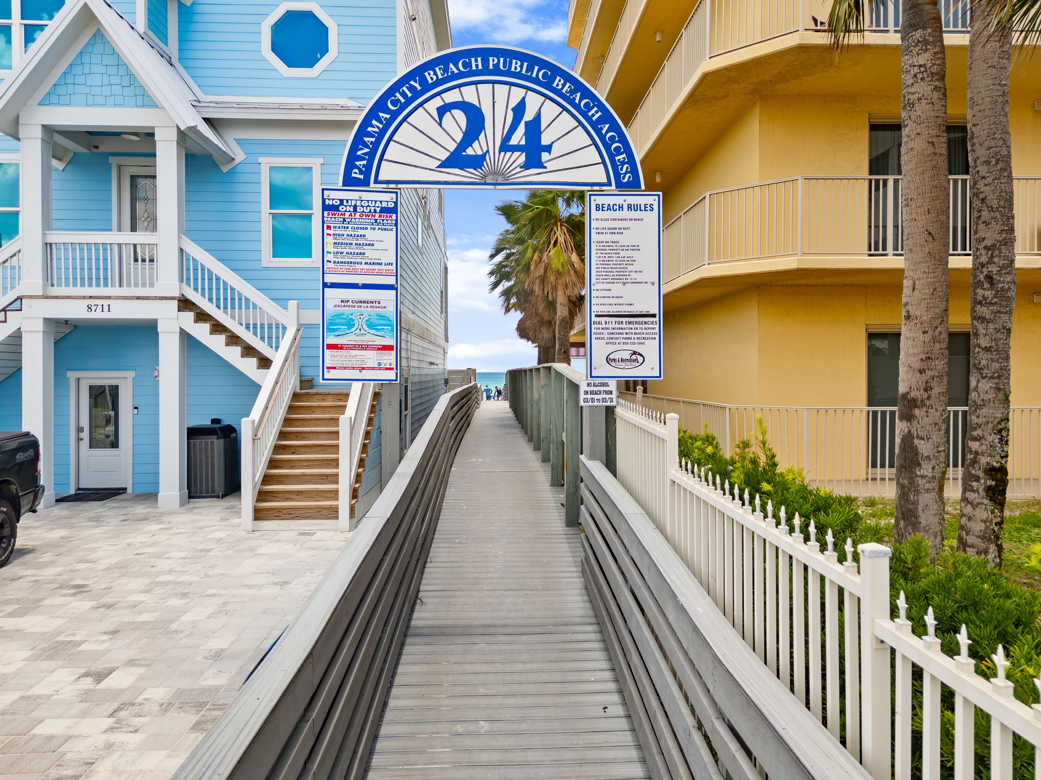 While Beach Access 24 is excellent for direct entry, Beach Access 21 features a small parking lot that is even more convenient if you can snag a spot! It is the perfect setup if you plan on renting a golf cart for your stay.