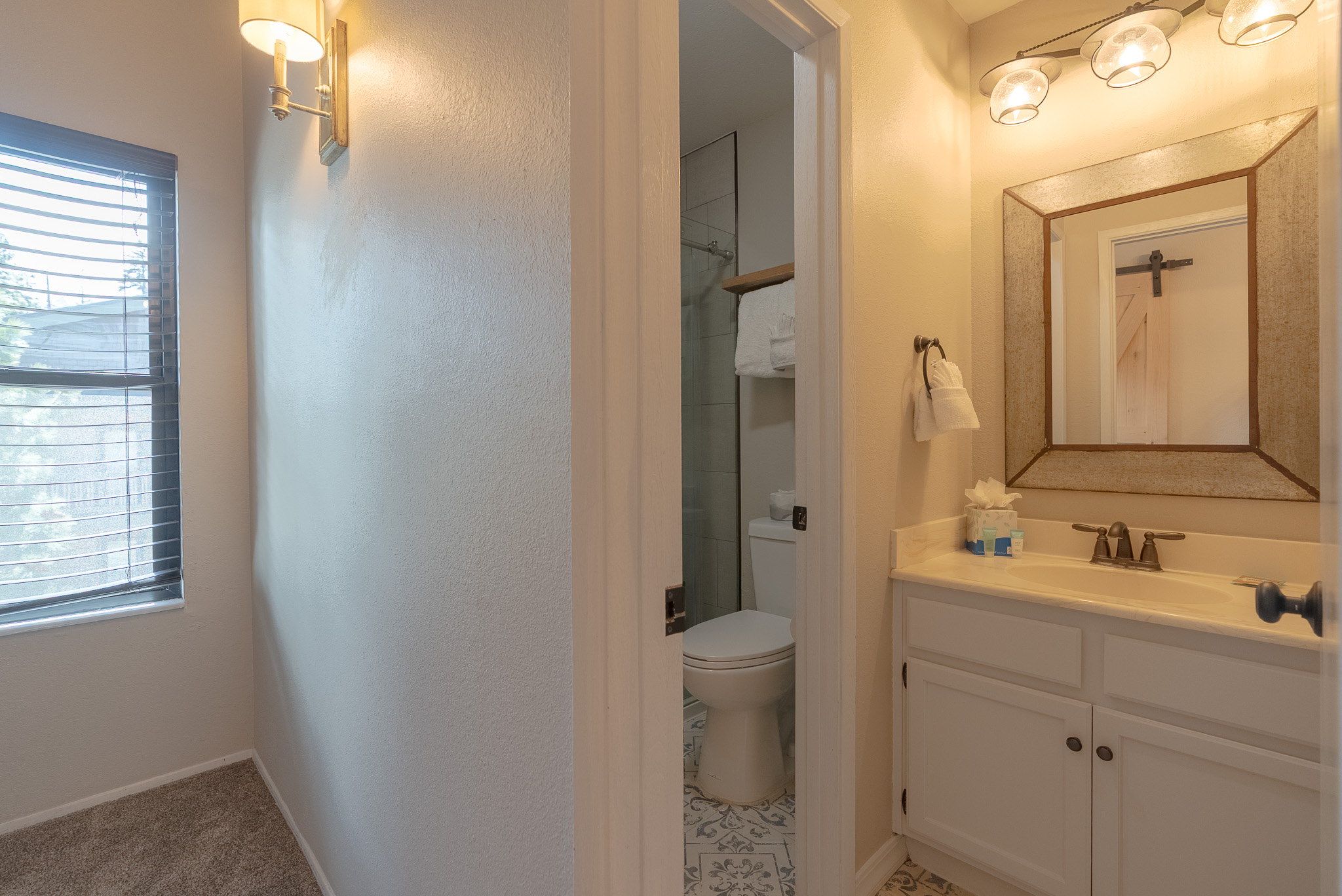 Upstairs bathroom.