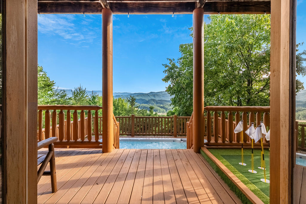 Relaxation and recreation collide with a private swim spa, one-hole putt-putt, and a serene sauna retreat&mdash;all just steps from your game room.