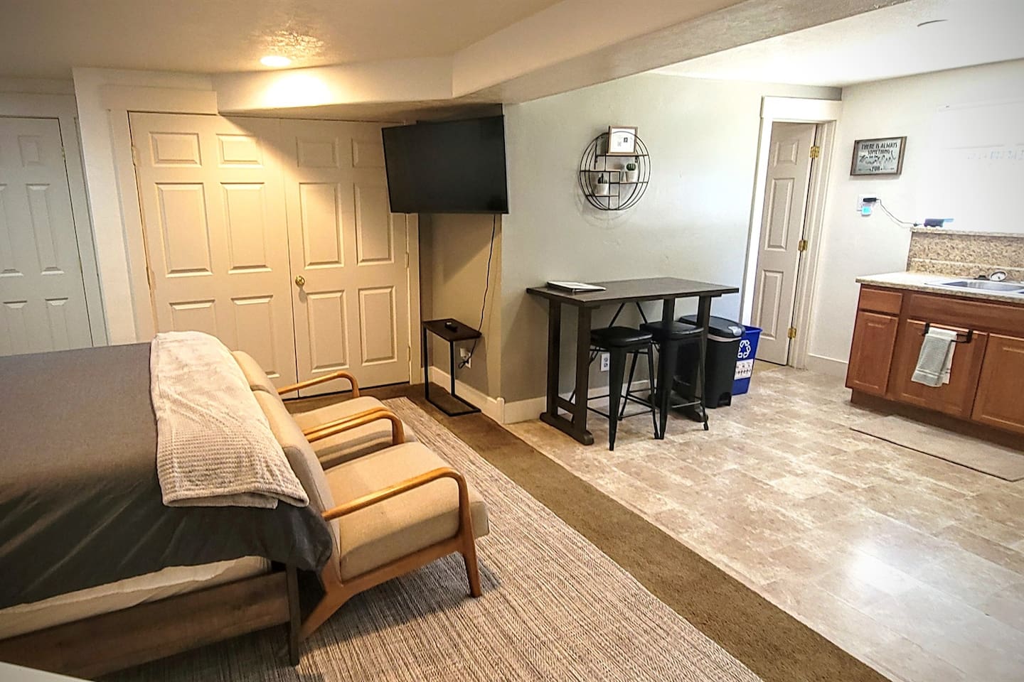 Large and cozy studio