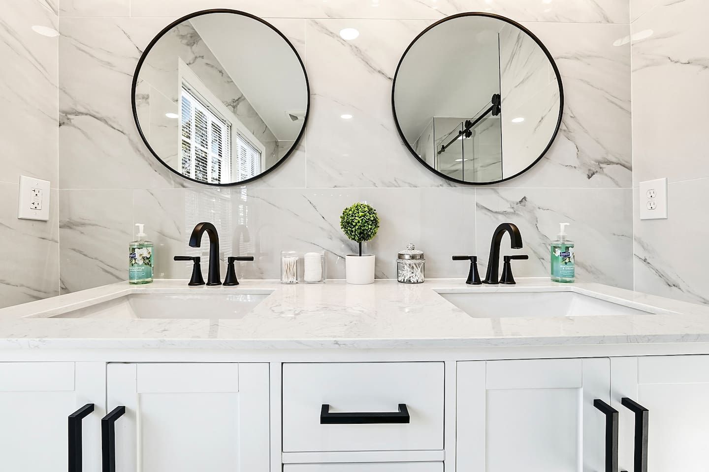 Private Luxurious ensuite bathroom for Bedroom #1.