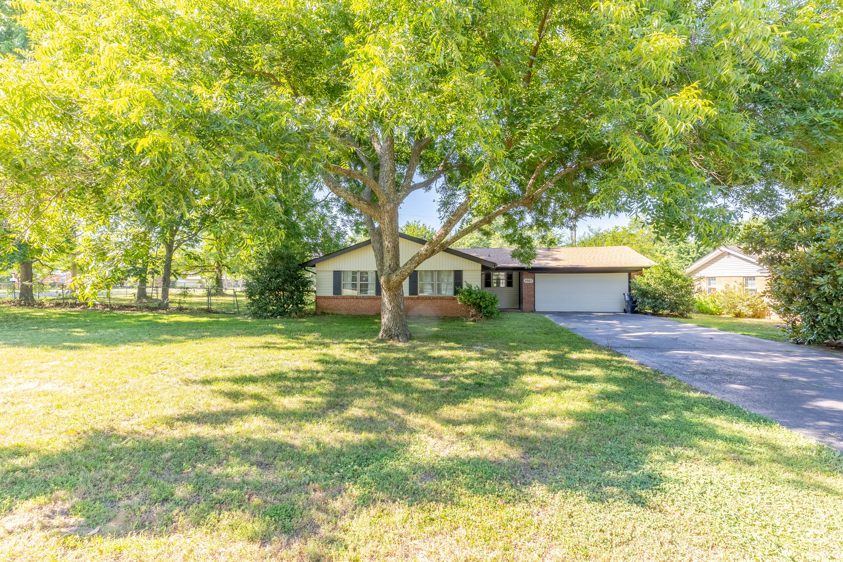 Enjoy your stay in this inviting 3-bedroom, 2-bath ranch-style home.