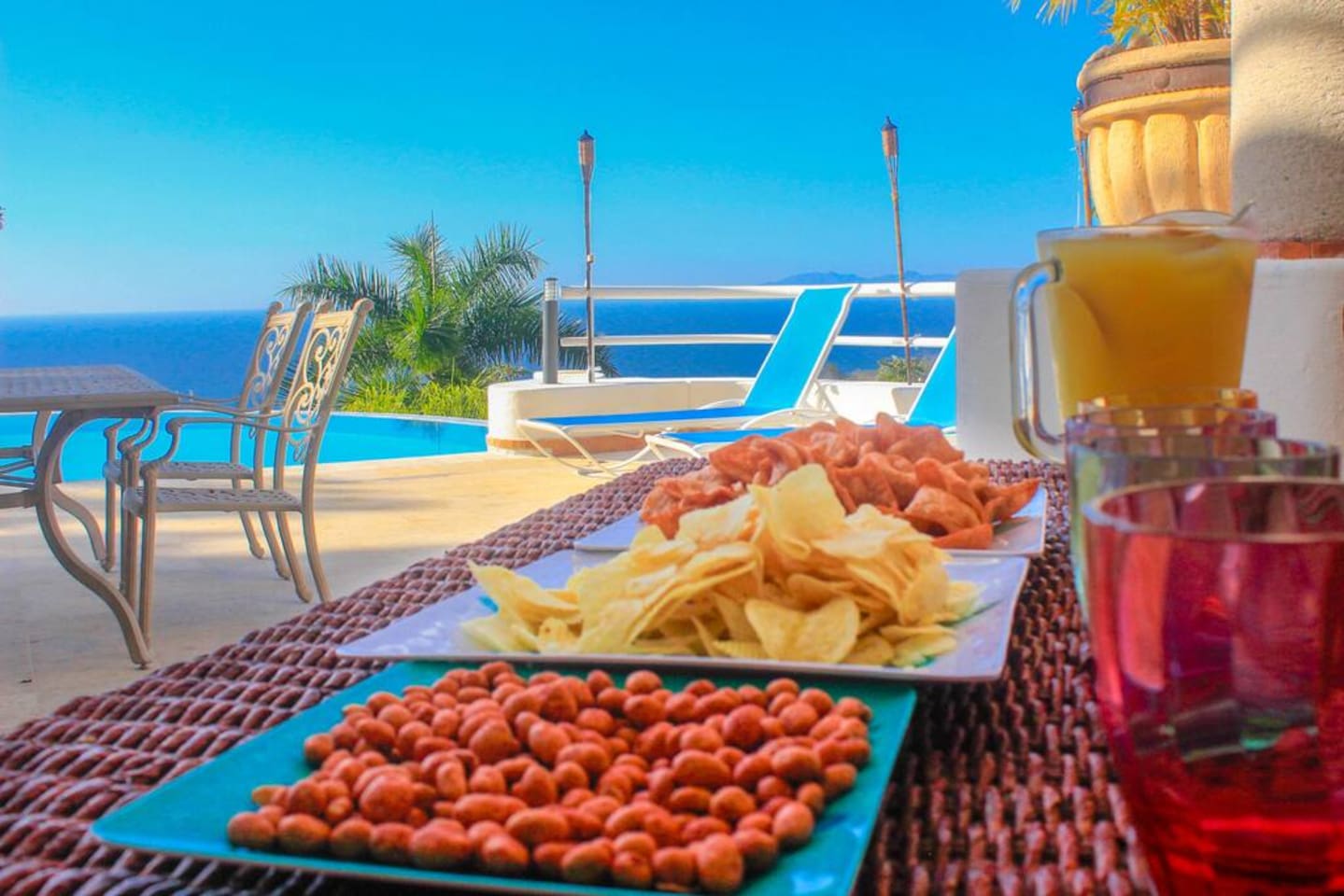 Snacks by the Pool