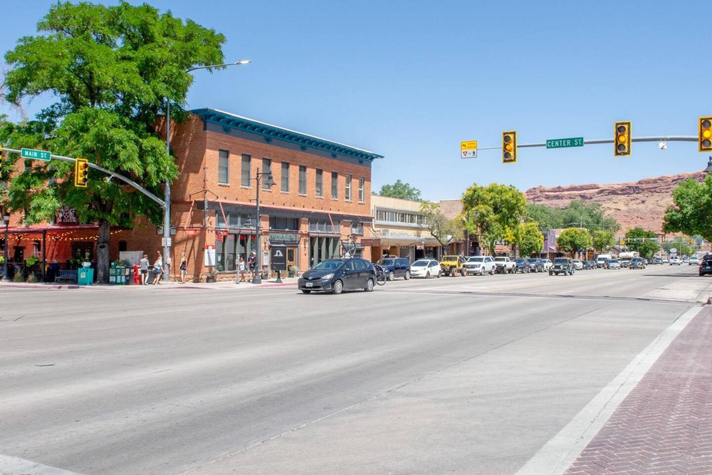 Shop, dine, and rent all your adventure gear on Main Street