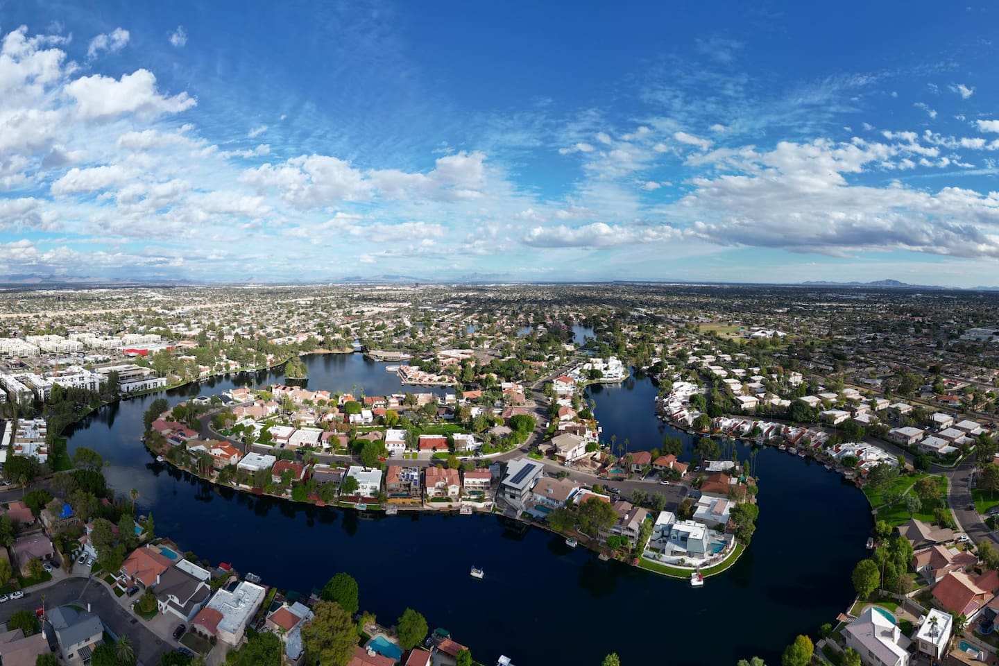 Access to the lake is only 3 houses down