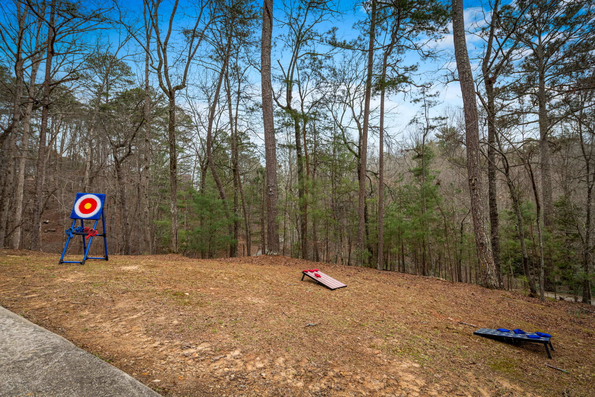 More fun and games available at the cabin.